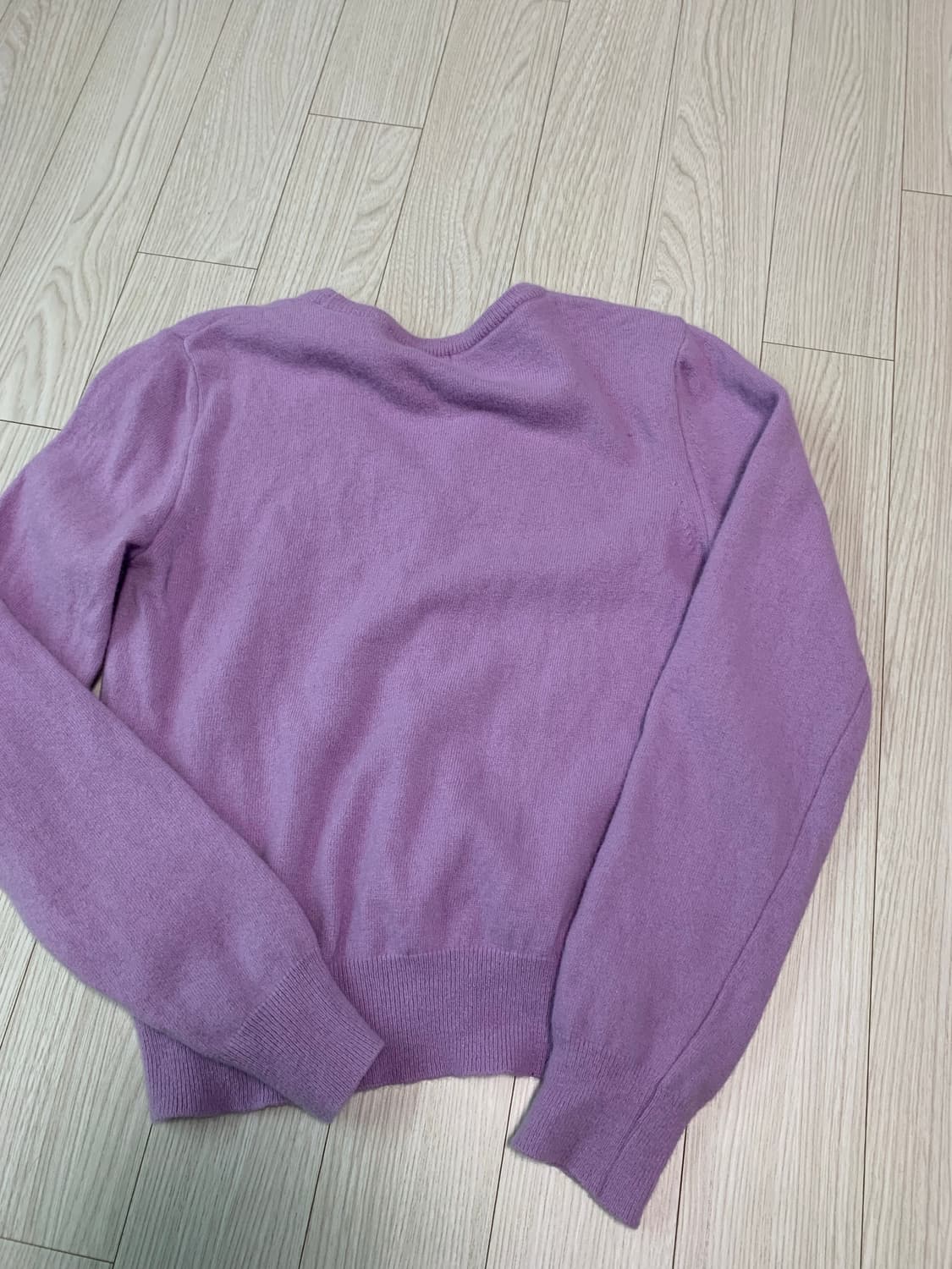 DEAREST/ordinaire 가디건 핑크/퍼플 2장 상품이미지3