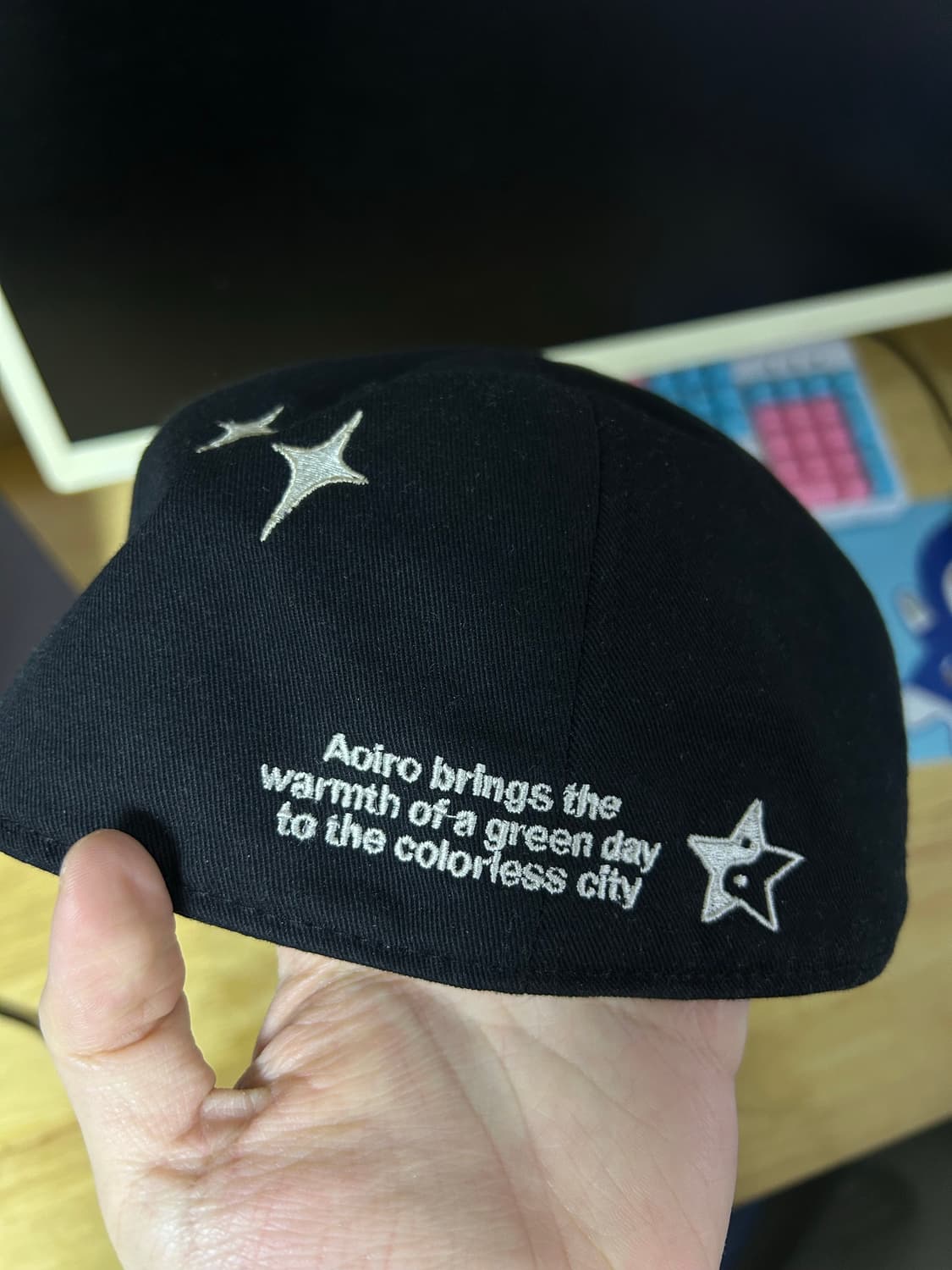 [2] 아오이로 Hikari 모자  상품이미지3