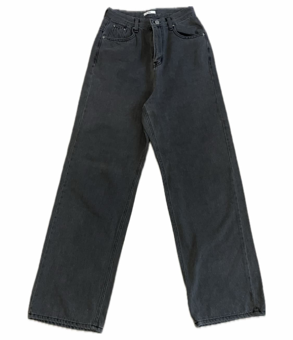 진회색 그레이 데님 팬츠 상품이미지1