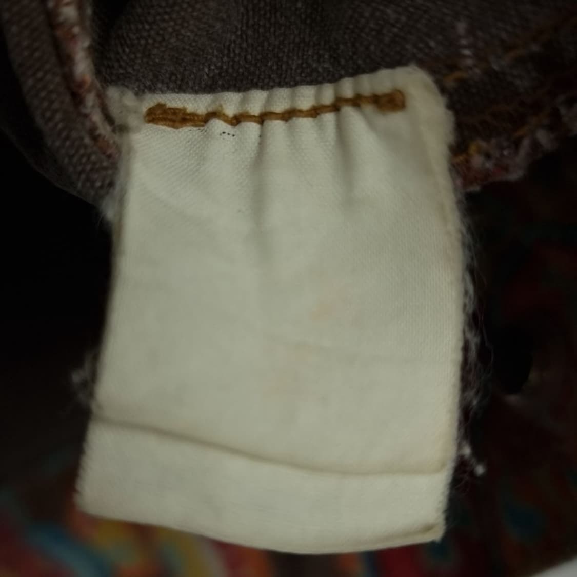 [피오루치] 에스닉 패턴 오버사이즈 데님 트러커 자켓 M17814 상품이미지8