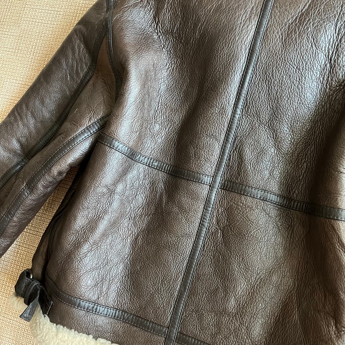 B-3 양털 무스탕 무통자켓 양가죽 상품이미지9