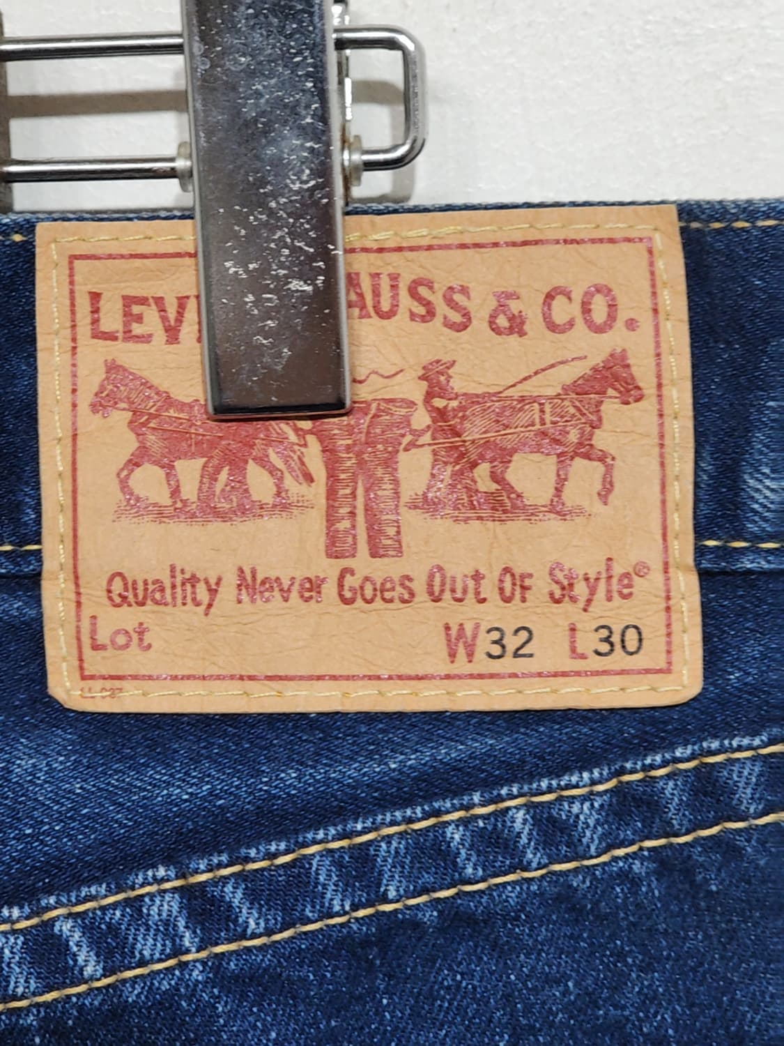 (32) 리바이스 타입원 청바지 중청 데님팬츠 레드탭  상품이미지5