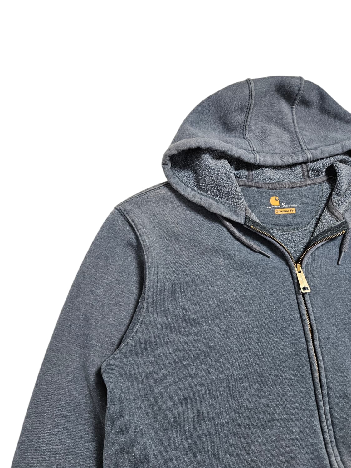 칼하트 기모 후드 집업 그레이 상품이미지4