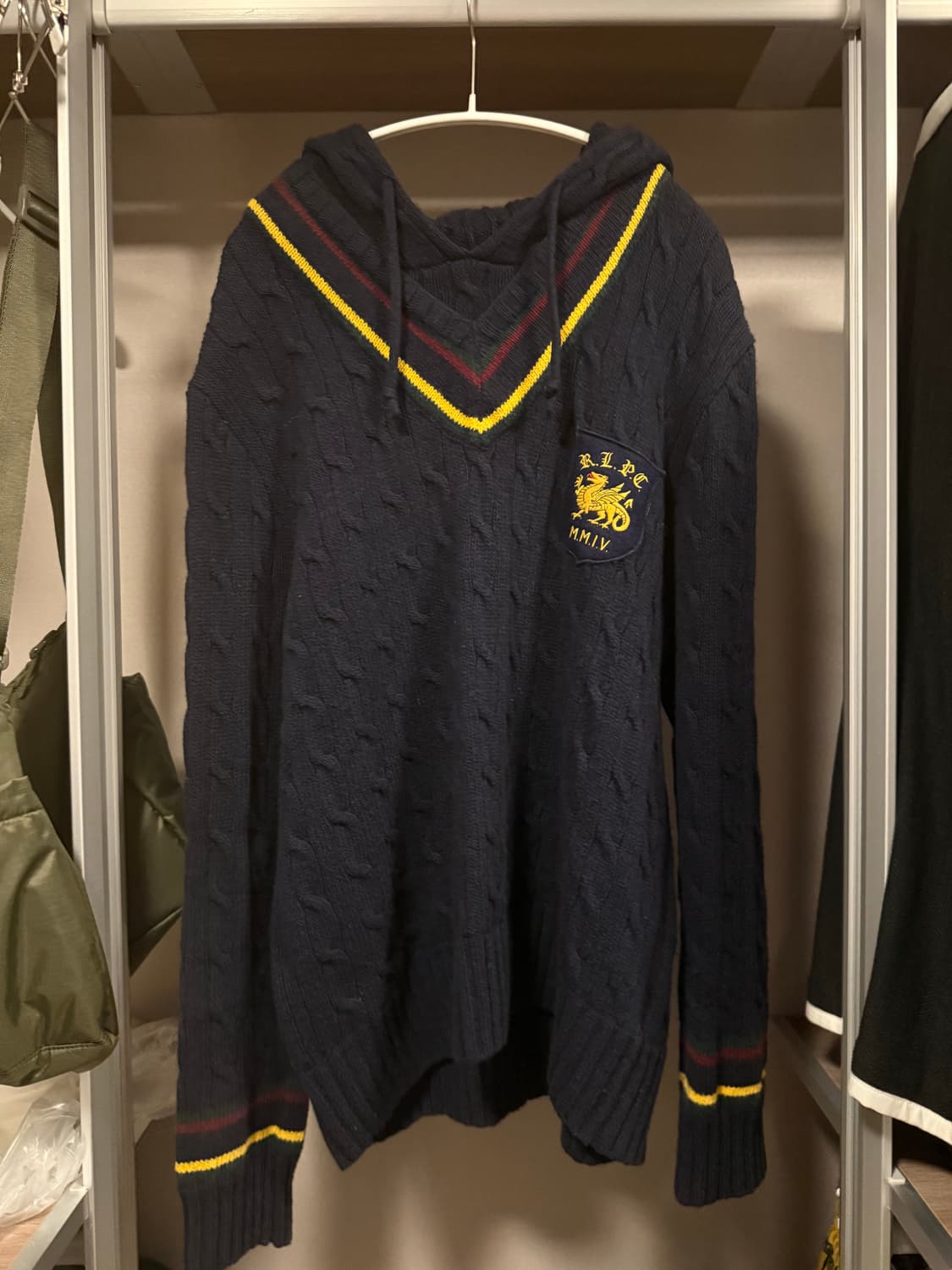 Polo Cotton-Cashmere Cricket Hoodie 상품이미지3