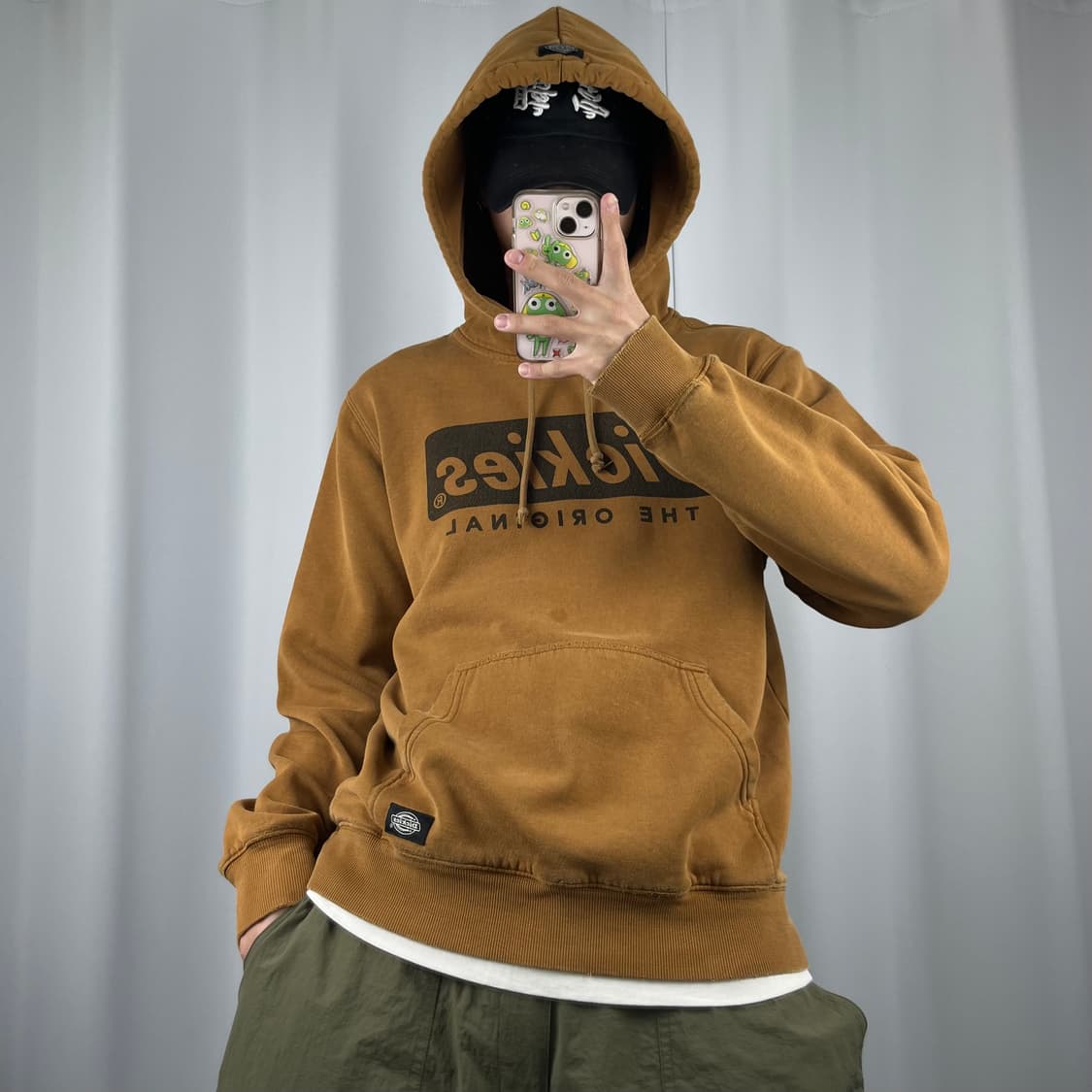 <디키즈 박스 로고 후드티> No.1278 상품이미지2