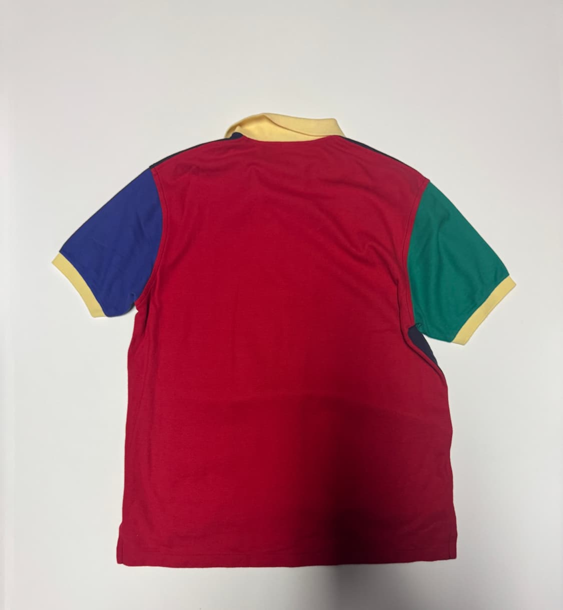 버버리 리메이크 커스텀 컬러 블룩 반팔 카라티 M 상품이미지2