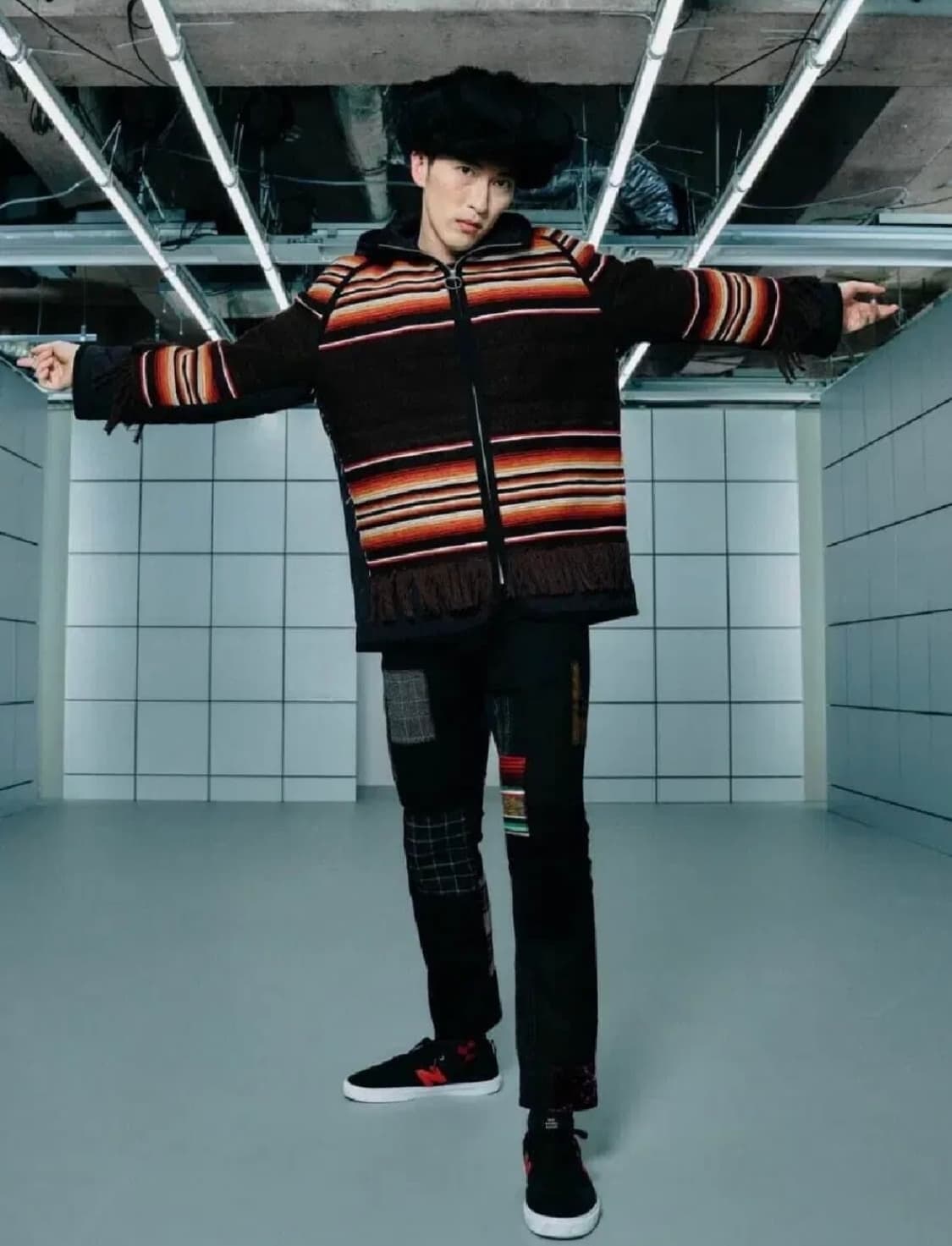 FW21 준야와타나베 by 꼼데가르송 자미로콰이 퀄팅 자켓 상품이미지1