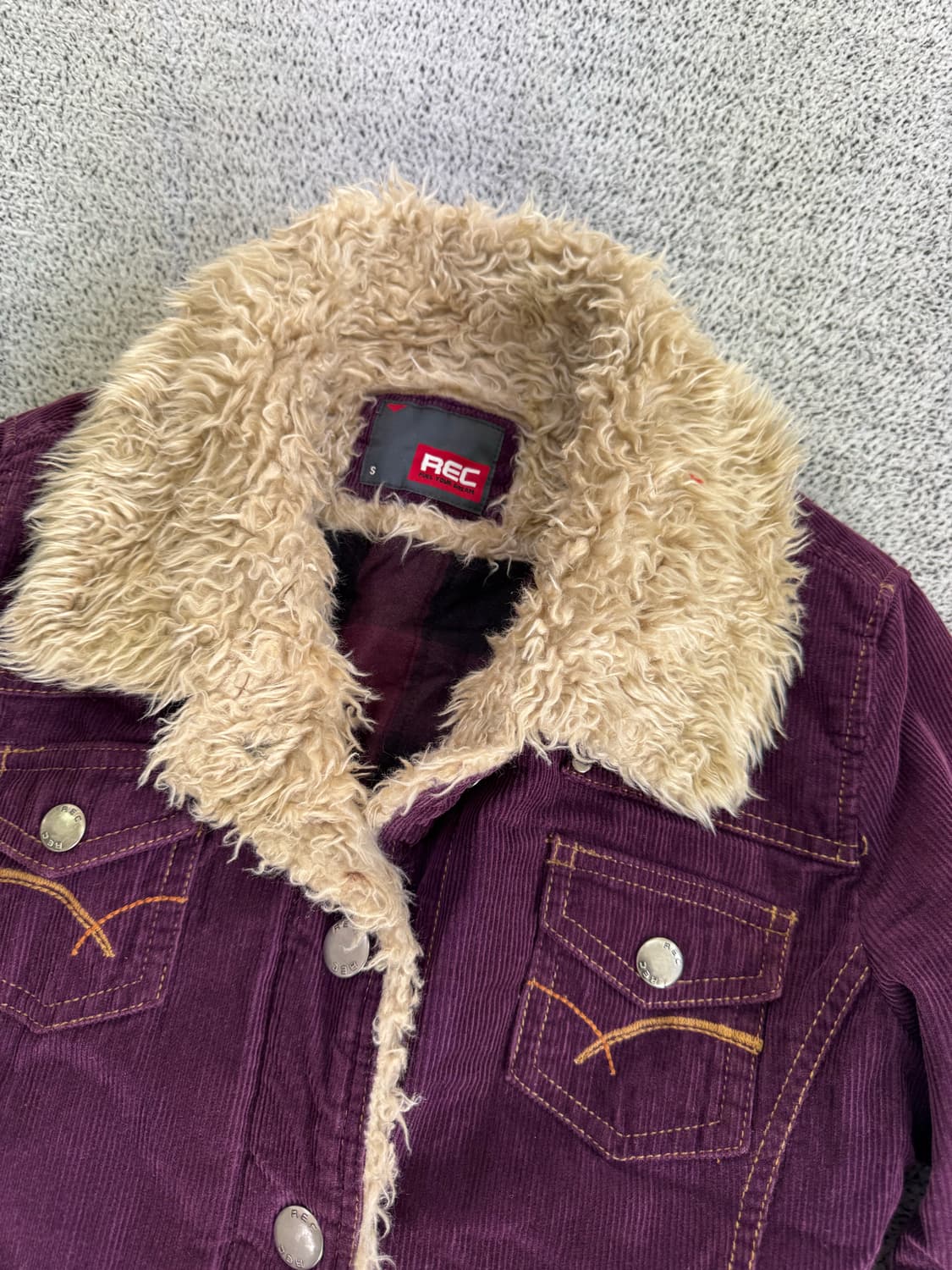 퍼플 코듀로이 자켓 상품이미지8