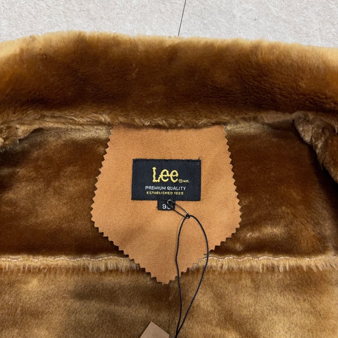 여성 폴리 스웨이드 무스탕 자켓 상품이미지2