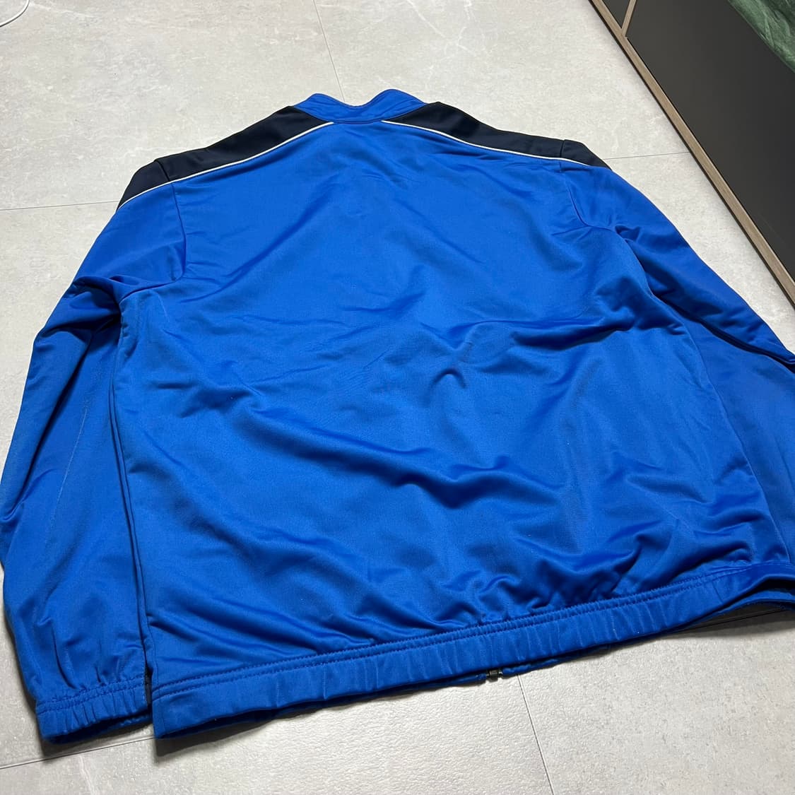 [XL] 00s 나이키 블루 트랙자켓 트랙탑 져지 상품이미지3