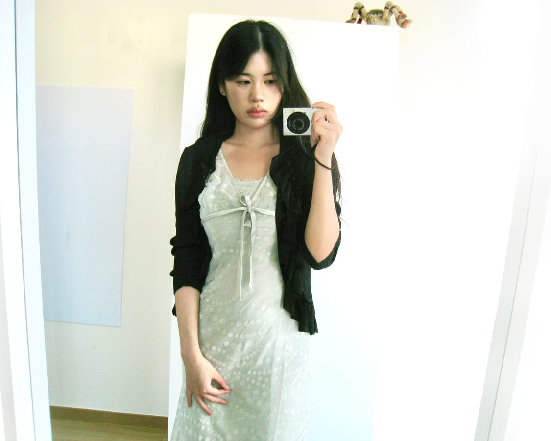 라운지 러플 가디건 ☕️ 상품이미지6