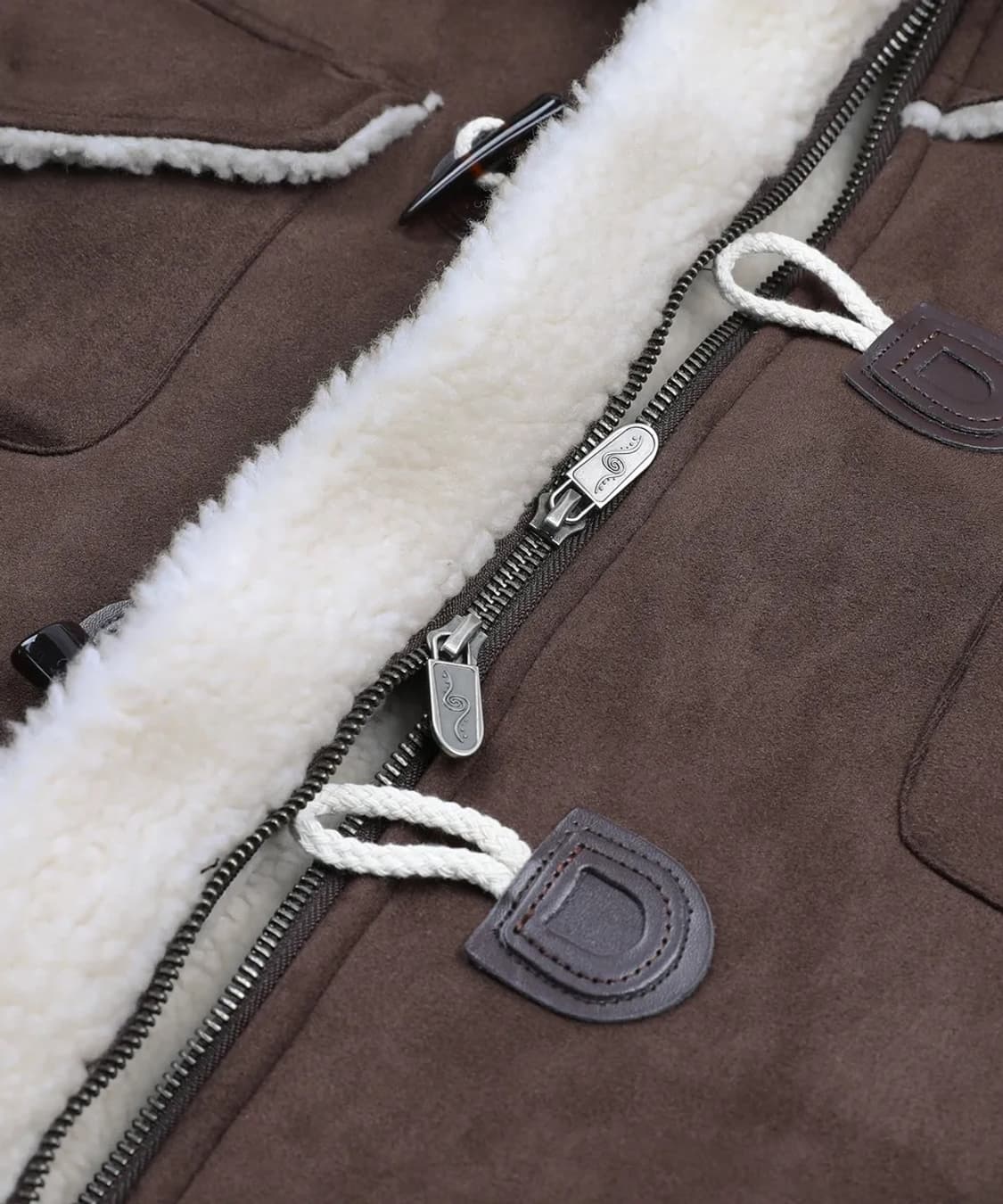 루나키후 코지 코타츠 무스탕 (BROWN) 상품이미지4