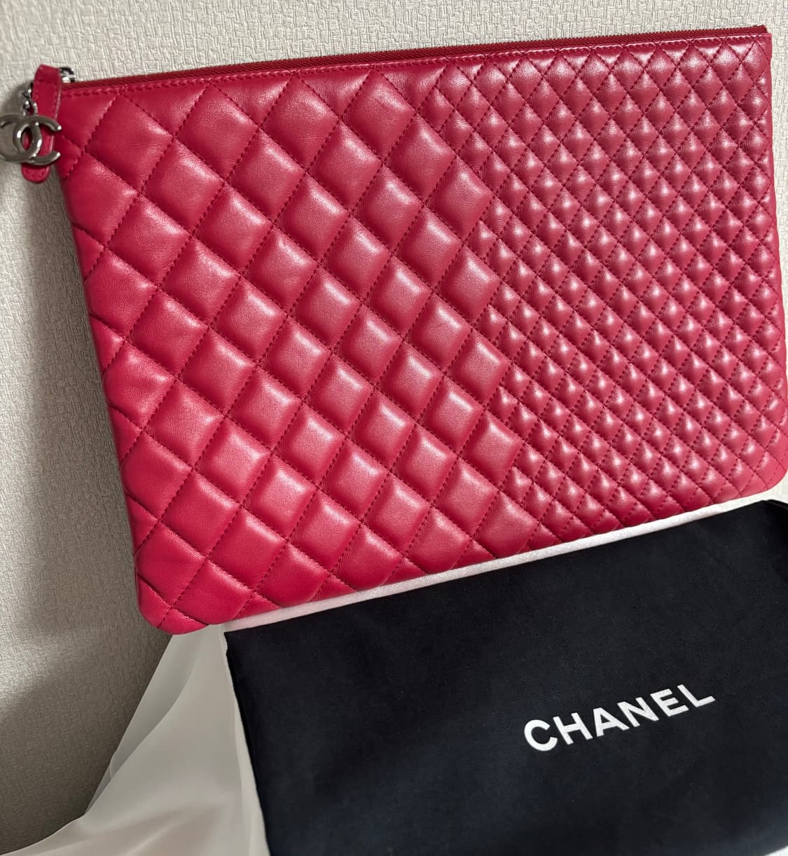 샤넬 클러치백 라지 상품이미지4