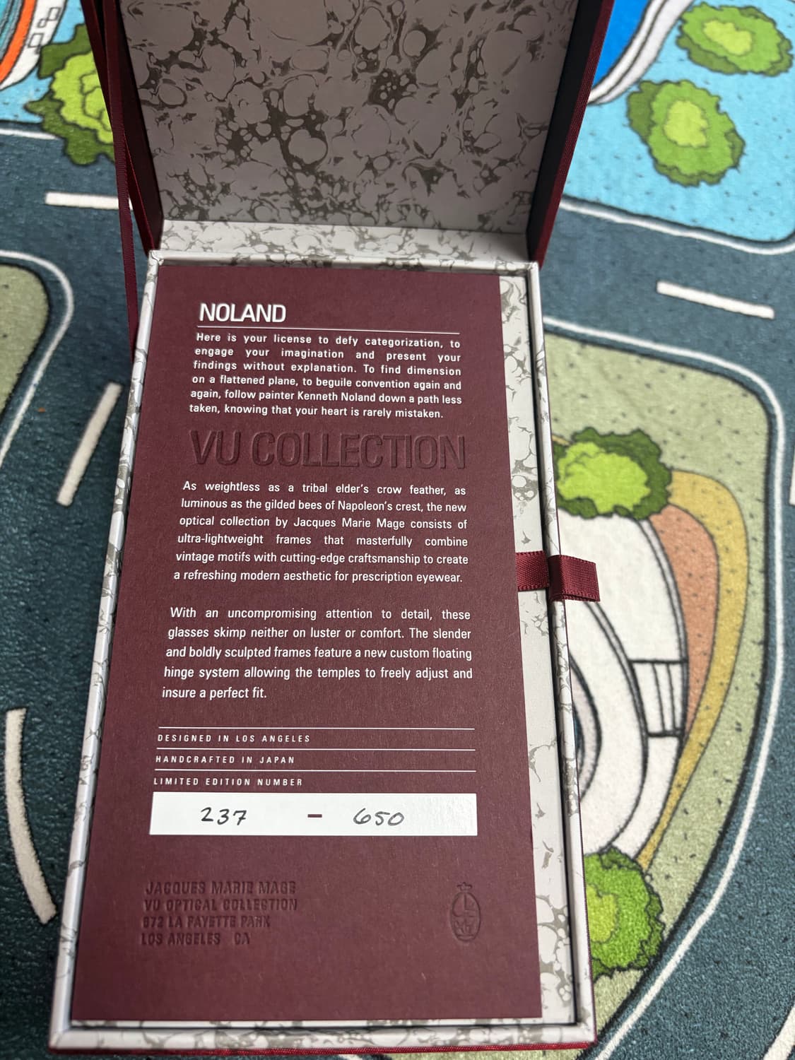 쟈크마리마지 NOLAND 블랙 판매합니다. 상품이미지2