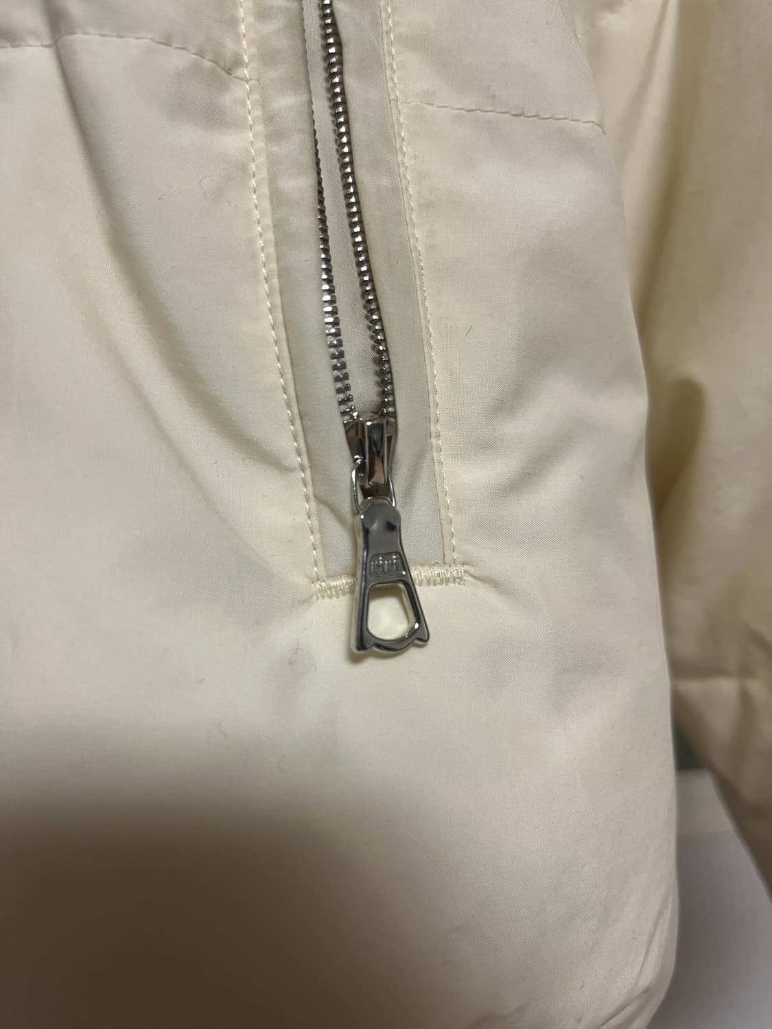 캡틴선샤인 리버서블 몽블랑 패딩 화이트/베이지 40사이즈 해 상품이미지4