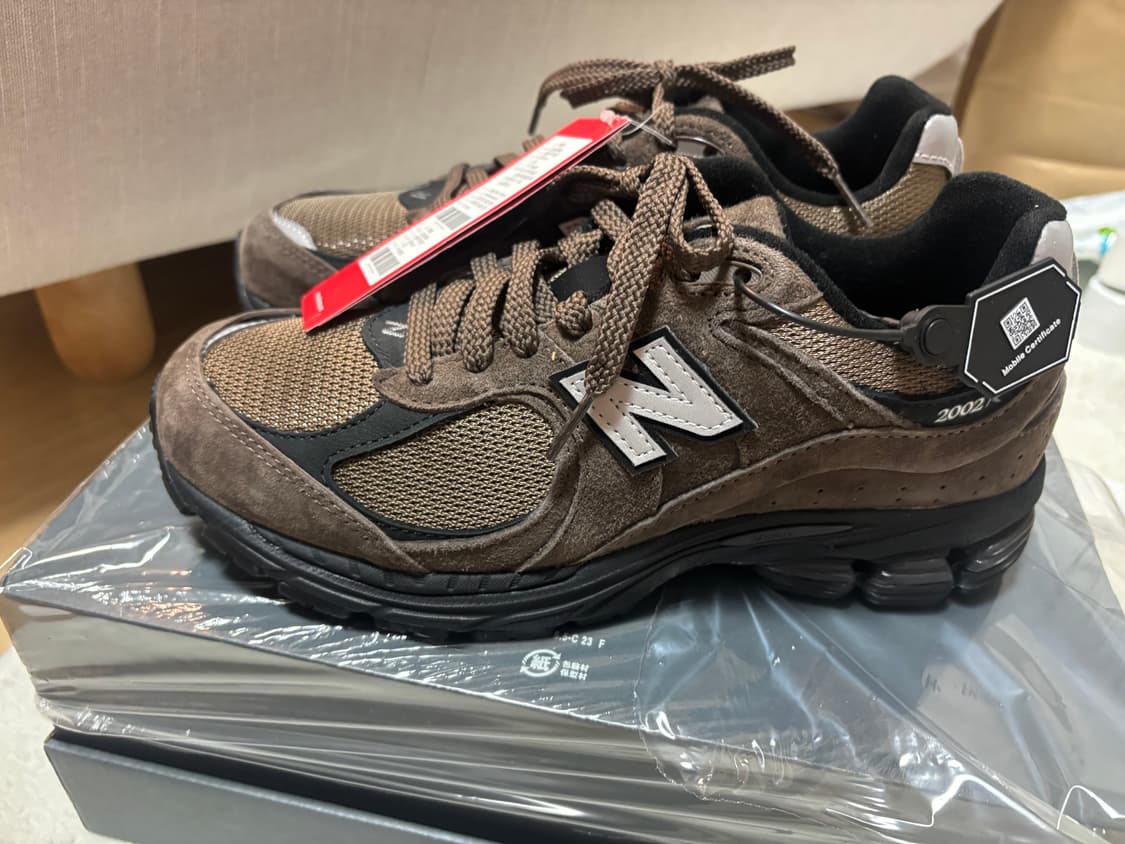 뉴발란스 2002R 블랙브라운 250mm 상품이미지5