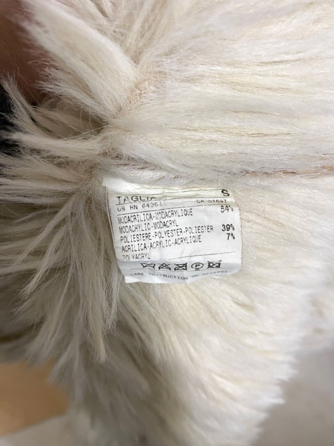 BENETTON suede fur coat 베네통 퍼 무스탕 코트 상품이미지9