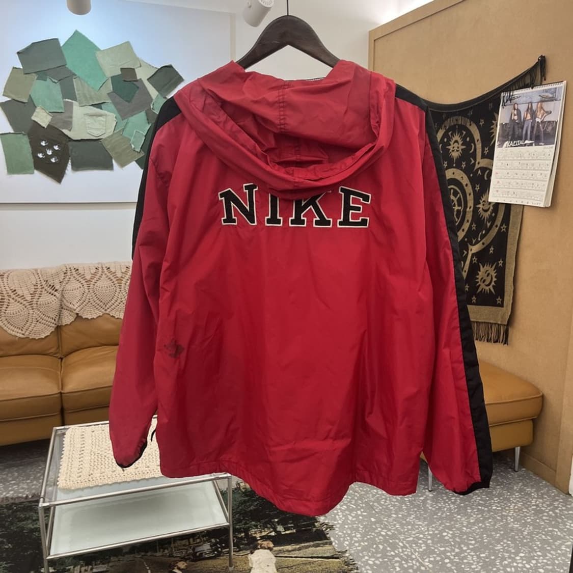 나이키 올드스쿨 레트로 90's 배색 바람막이 아노락 L C12376 상품이미지4