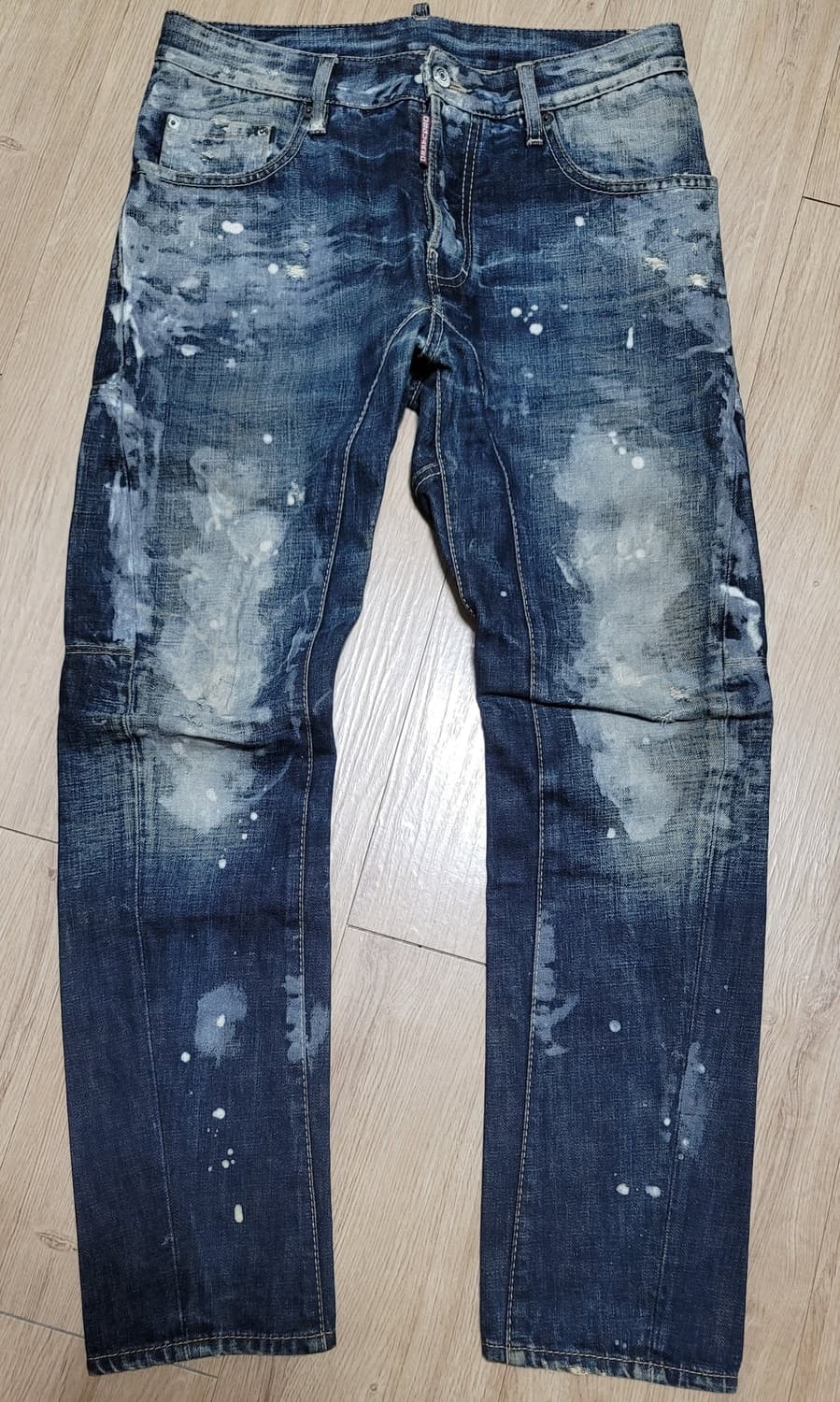 디스퀘어드2 페인트 체인바이커 S71LA0418 EU44 상품이미지1