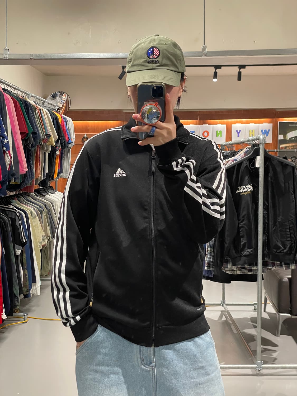 아디다스 삼선 져지 상품이미지1