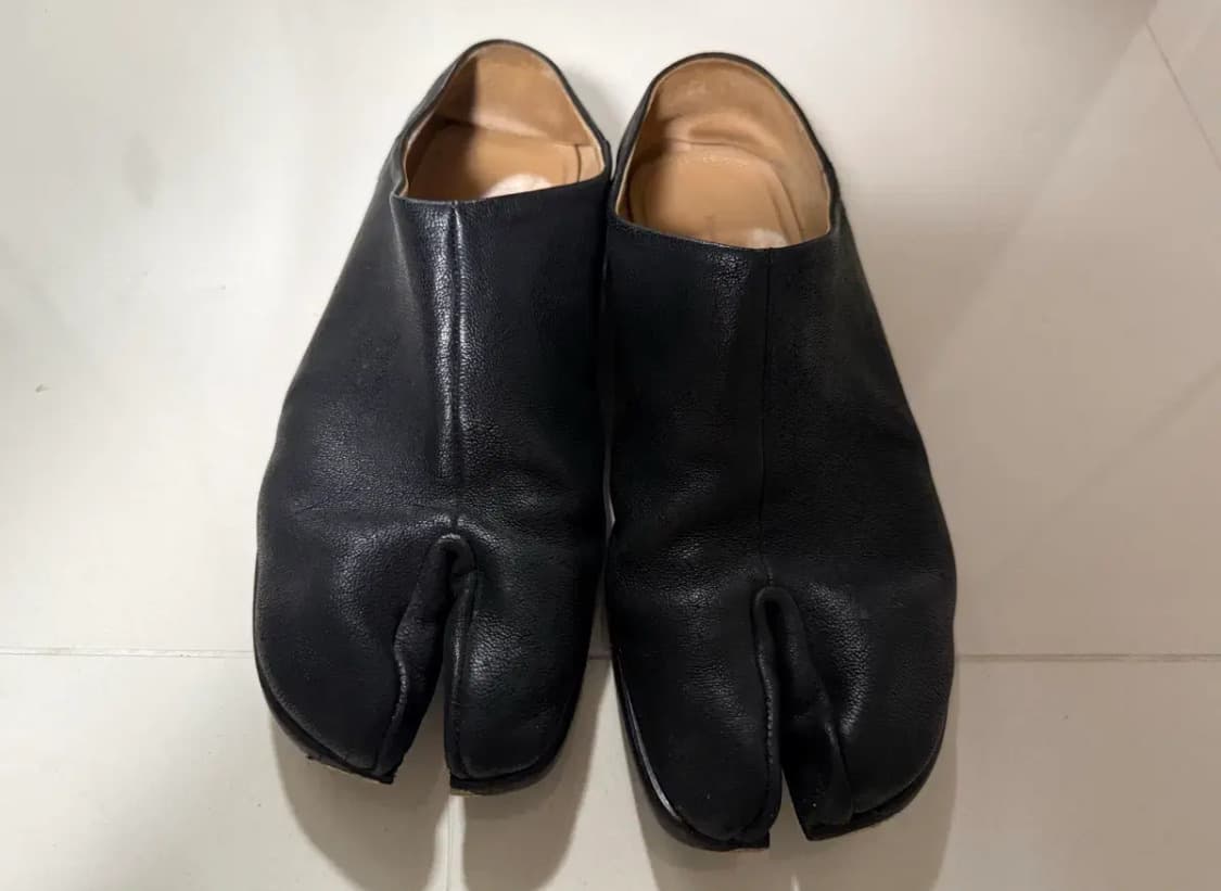 메종 마르지엘라 레더 타비 바부슈 뮬 38.5 상품이미지1