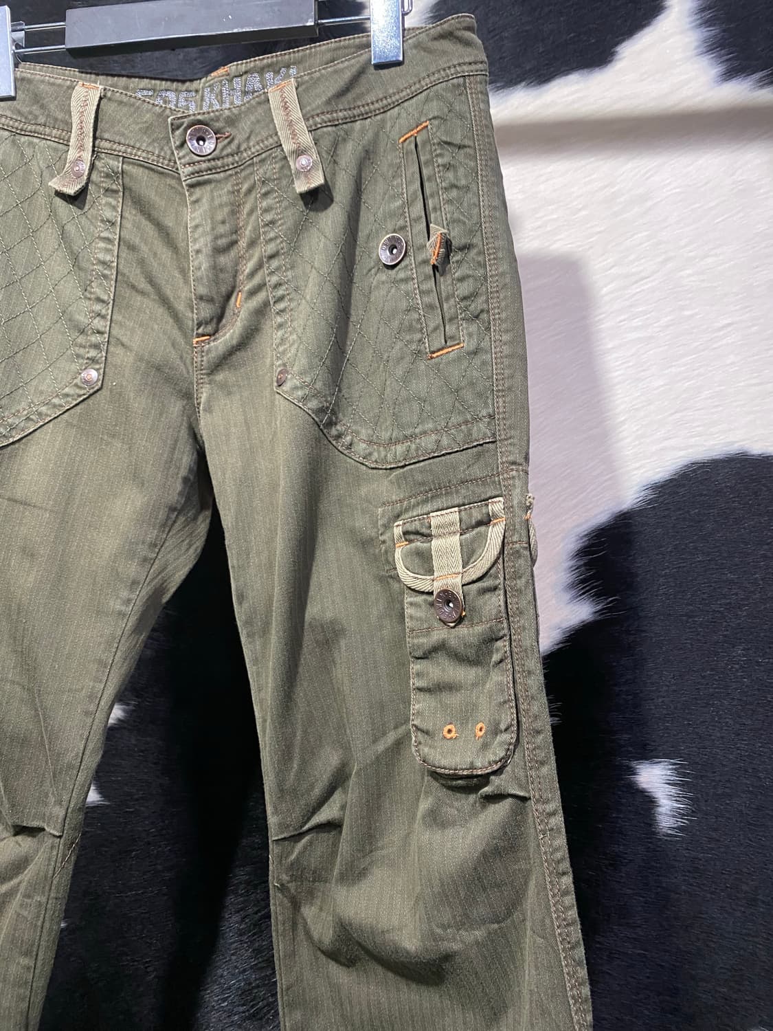 Edwin 스트레이트 카키 카고팬츠 상품이미지3