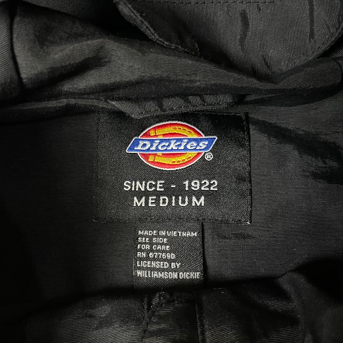 디키즈 블랙 멀티포켓 스트링 나일론 바람막이 자켓 M 상품이미지4