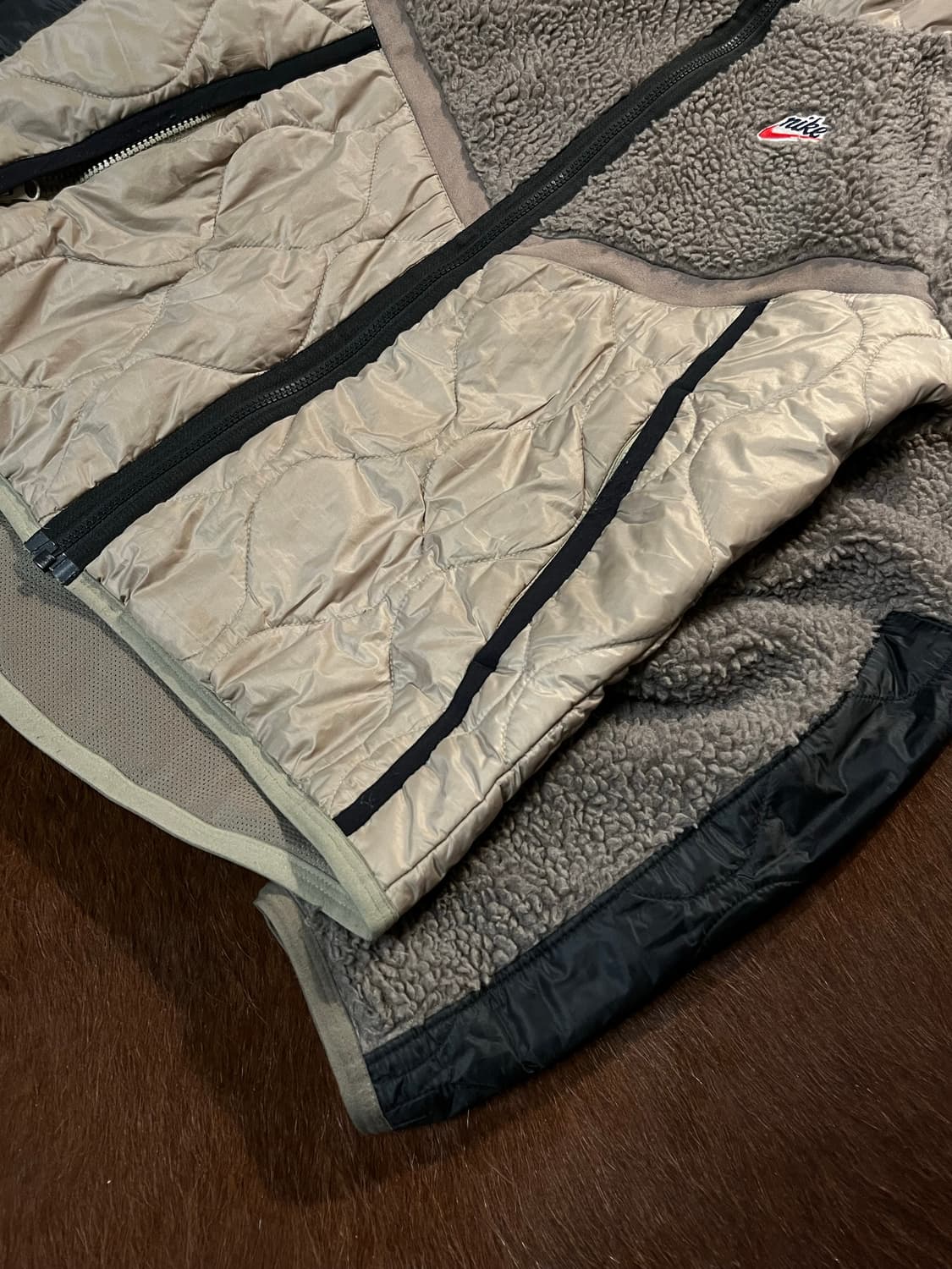 나이키 헤리티지 쉐르파 플리스 집업 상품이미지6