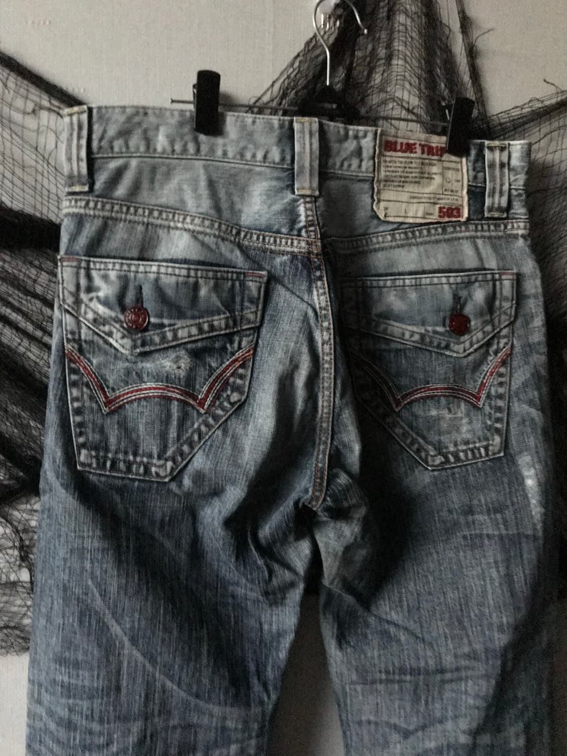 00s damaged washing jeans 상품이미지3