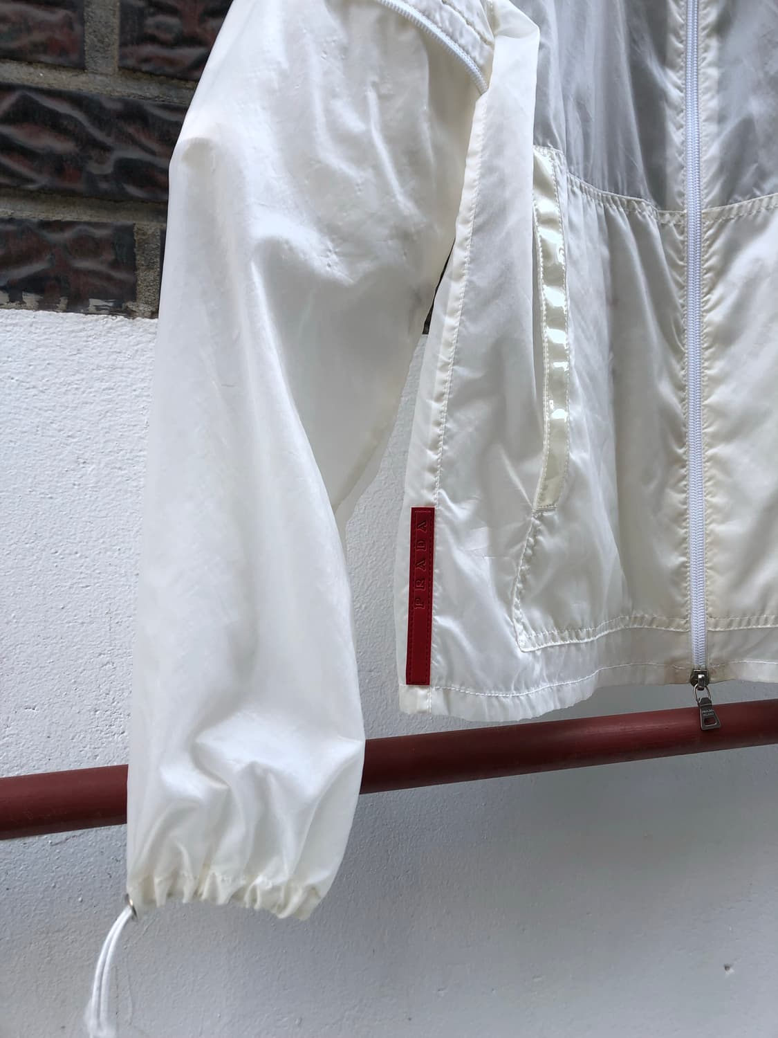 Prada 1999s Red Tap Convertible jacket 상품이미지2