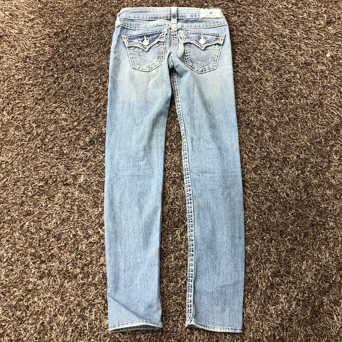 트루릴리전 스키니 워싱 데님 팬츠 상품이미지4