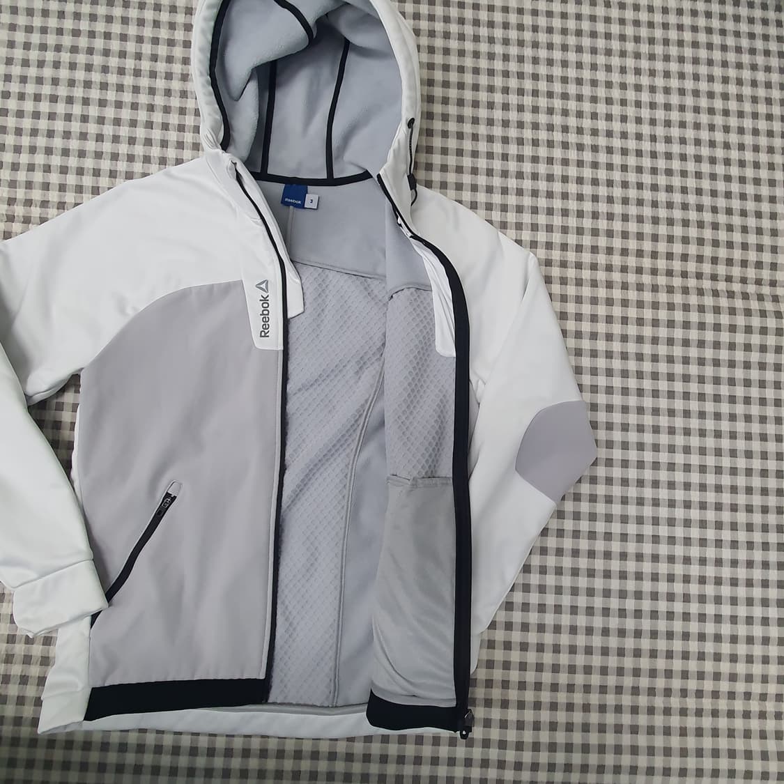 리복 기모 후드집업 자켓 남자95 상품이미지5