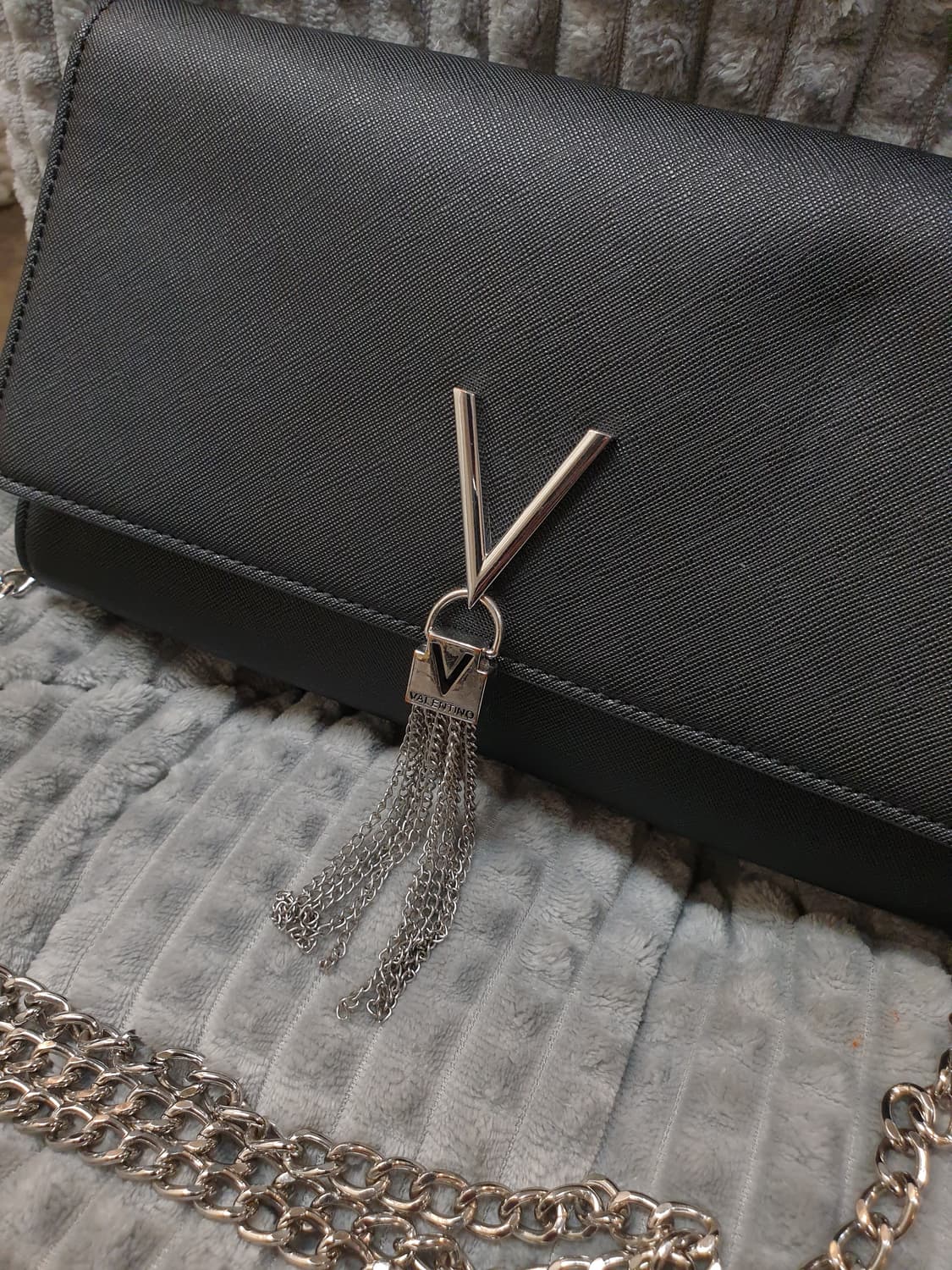 발렌티노 블랙 체인 숄더백 상품이미지2