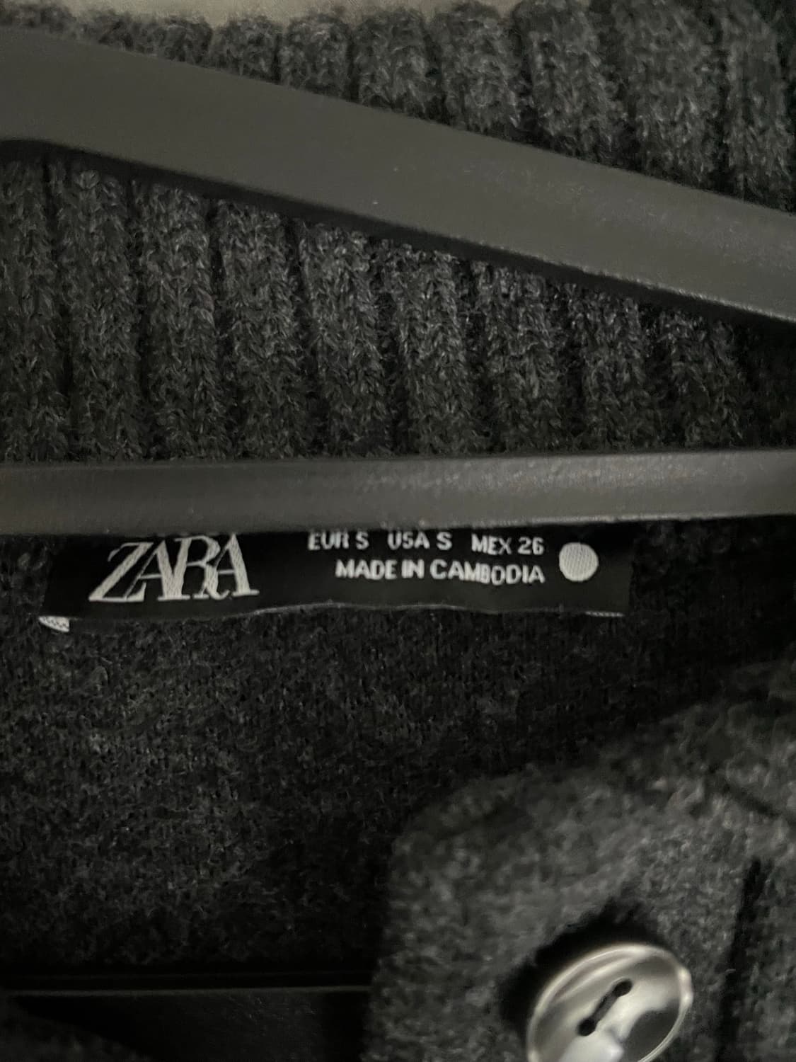 Zara(자라) 소프트 폴로 칼라 스웨터셔츠 상품이미지4