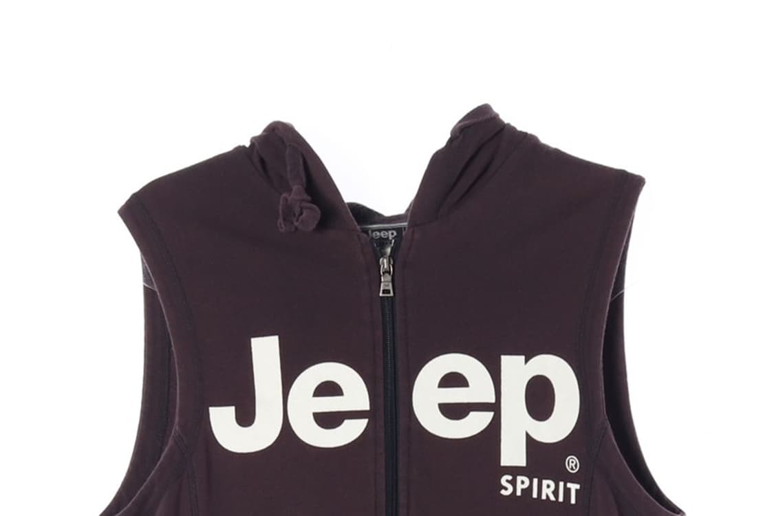 Jeep SPIRIT 민소매 후드 집업 M 상품이미지3