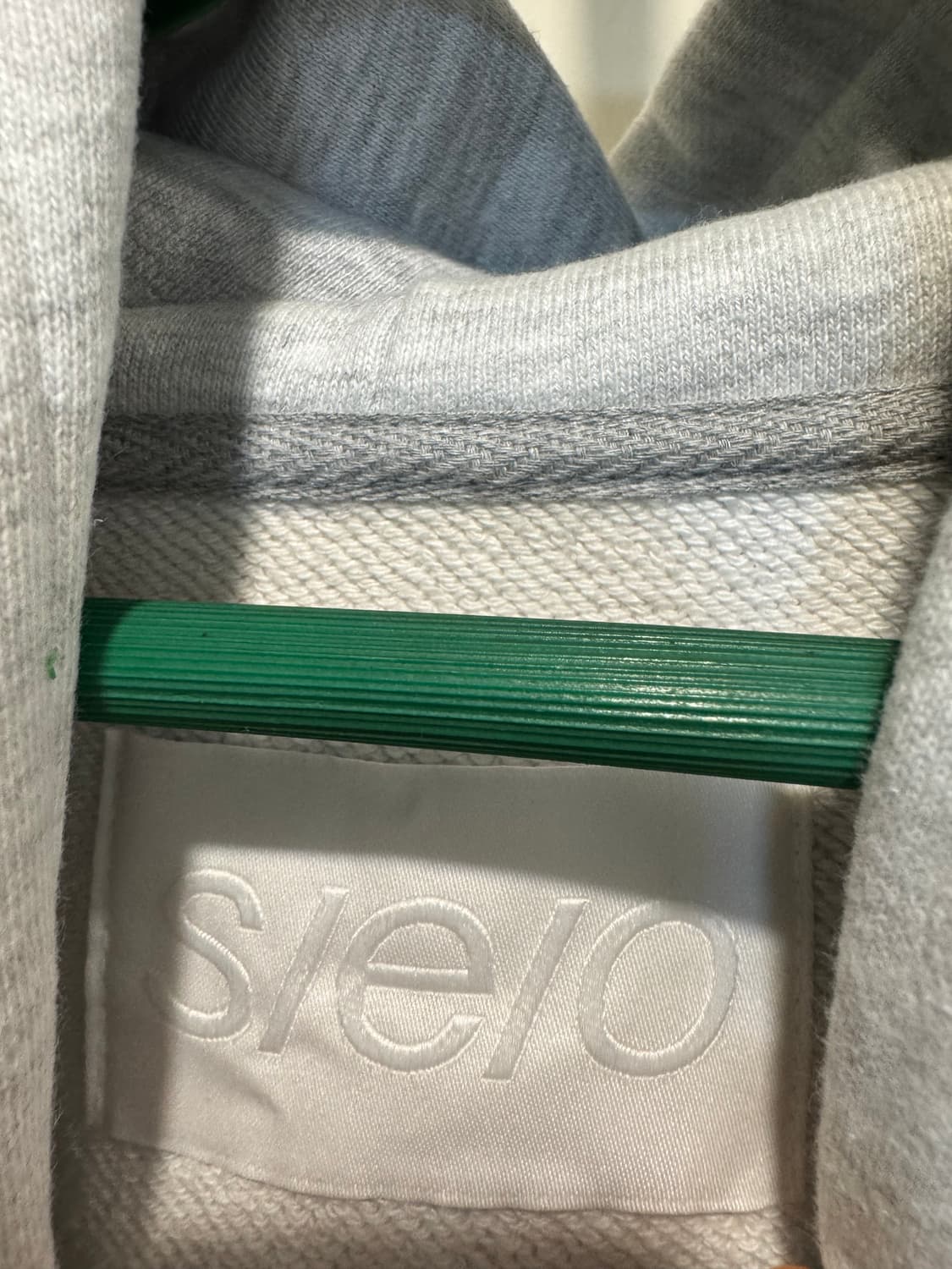 s/e/o LOGO HOODIE HEATHER GRAY 상품이미지6