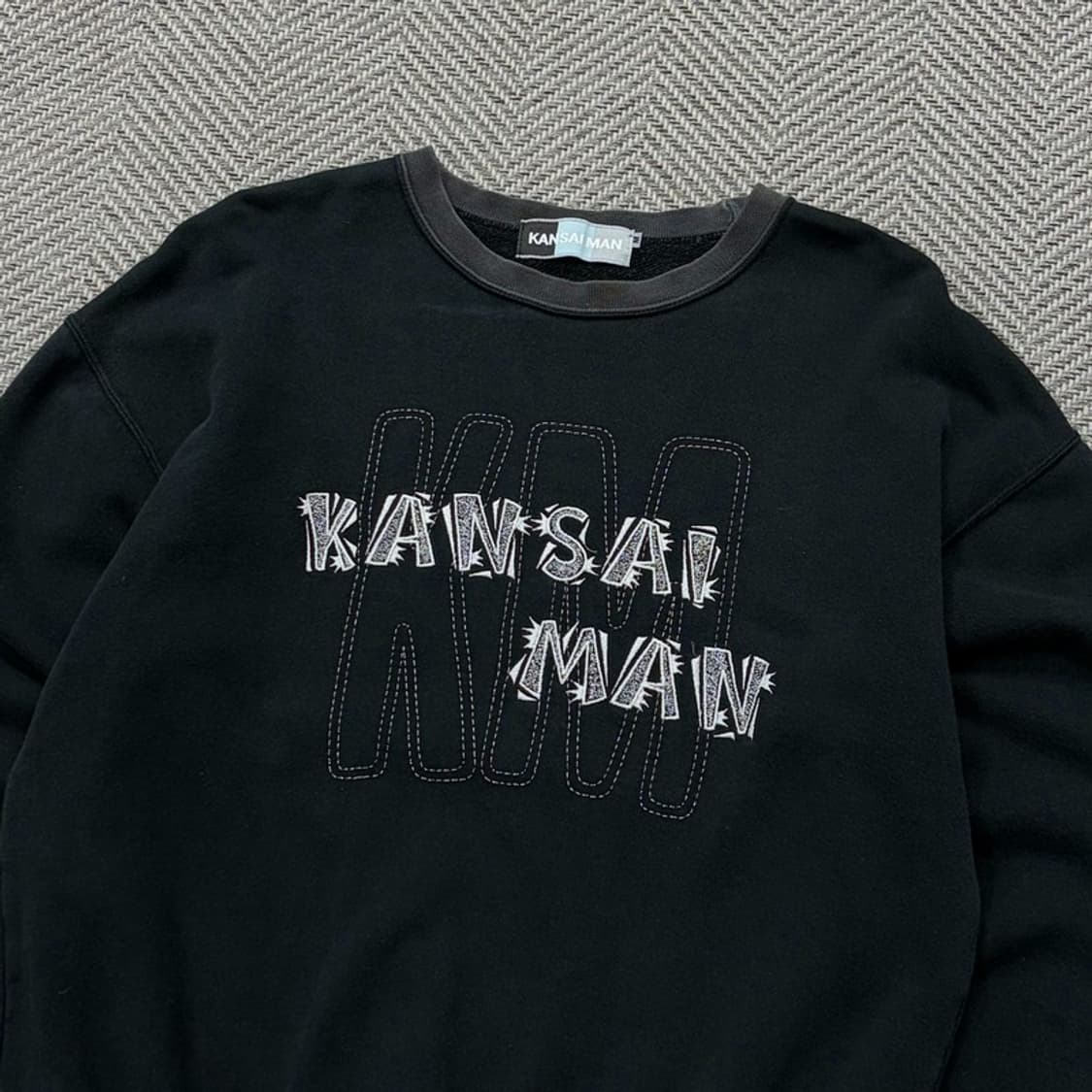 칸사이 야마모토 그래픽 자수 맨투맨 v2902 상품이미지3