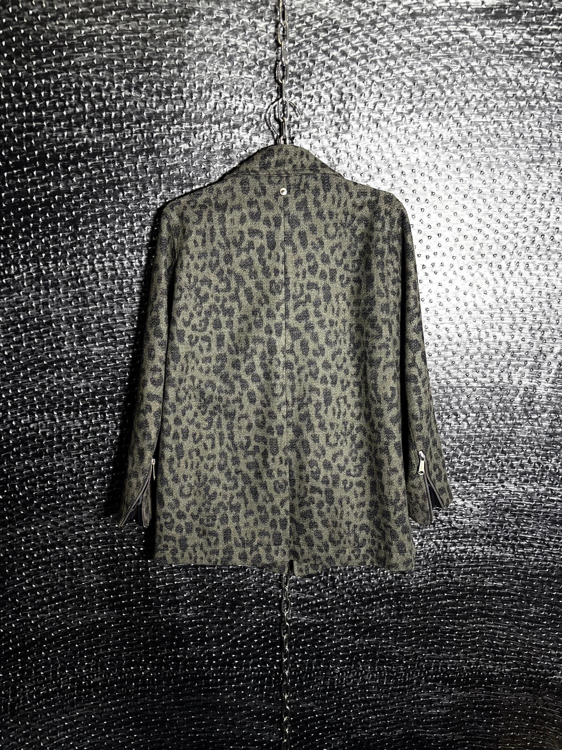 Diesel 레오파드 더블 코트 상품이미지2