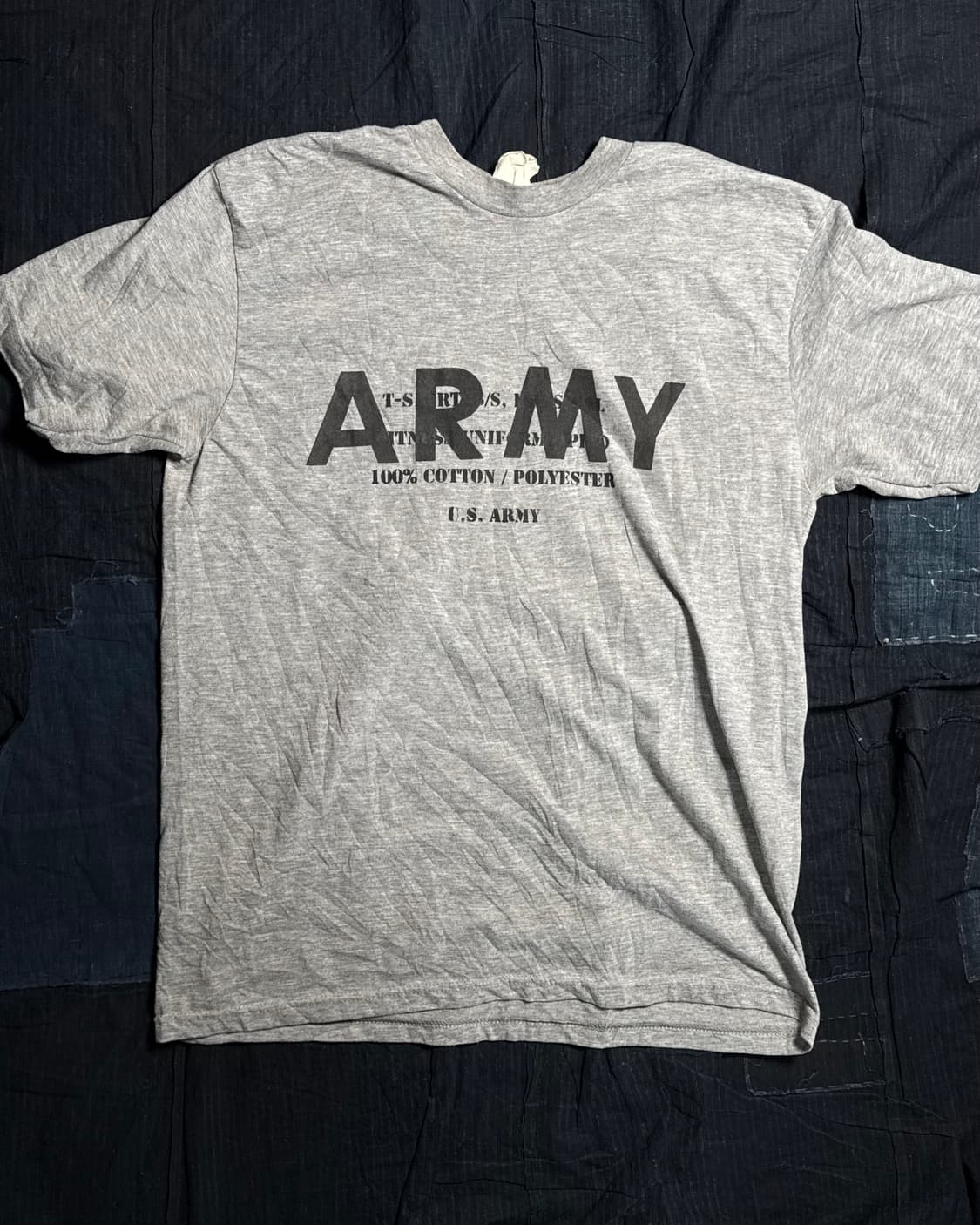 00's U.S Army 'Spec.' 스텐실 IPFU 티셔츠 L 상품이미지1