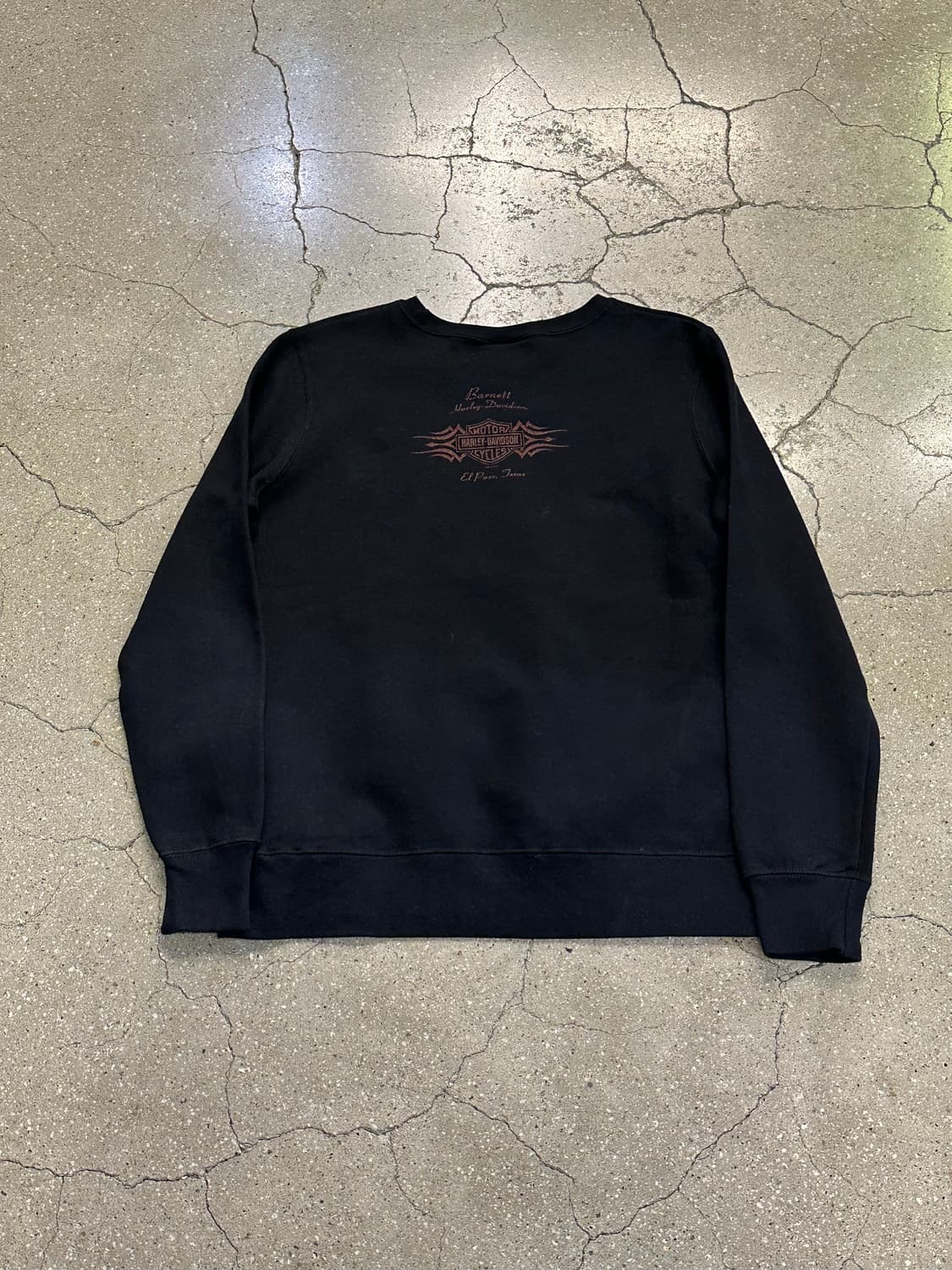 할리데이비슨 블랙 맨투맨 상품이미지5