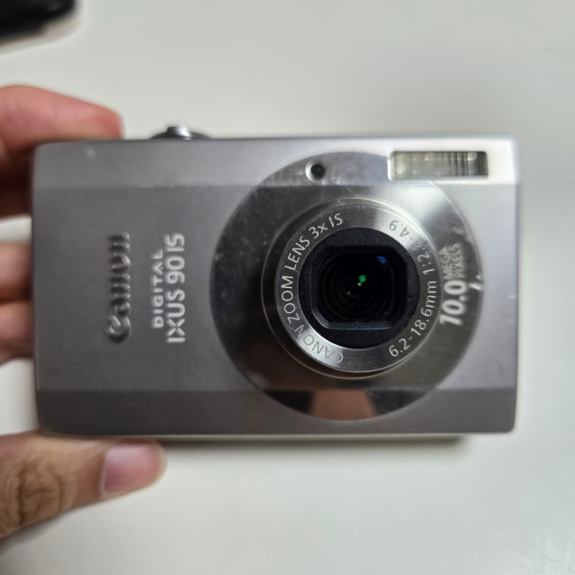 캐논 IXUS 90 IS 실버 색상 디지털 카메라 상품이미지2