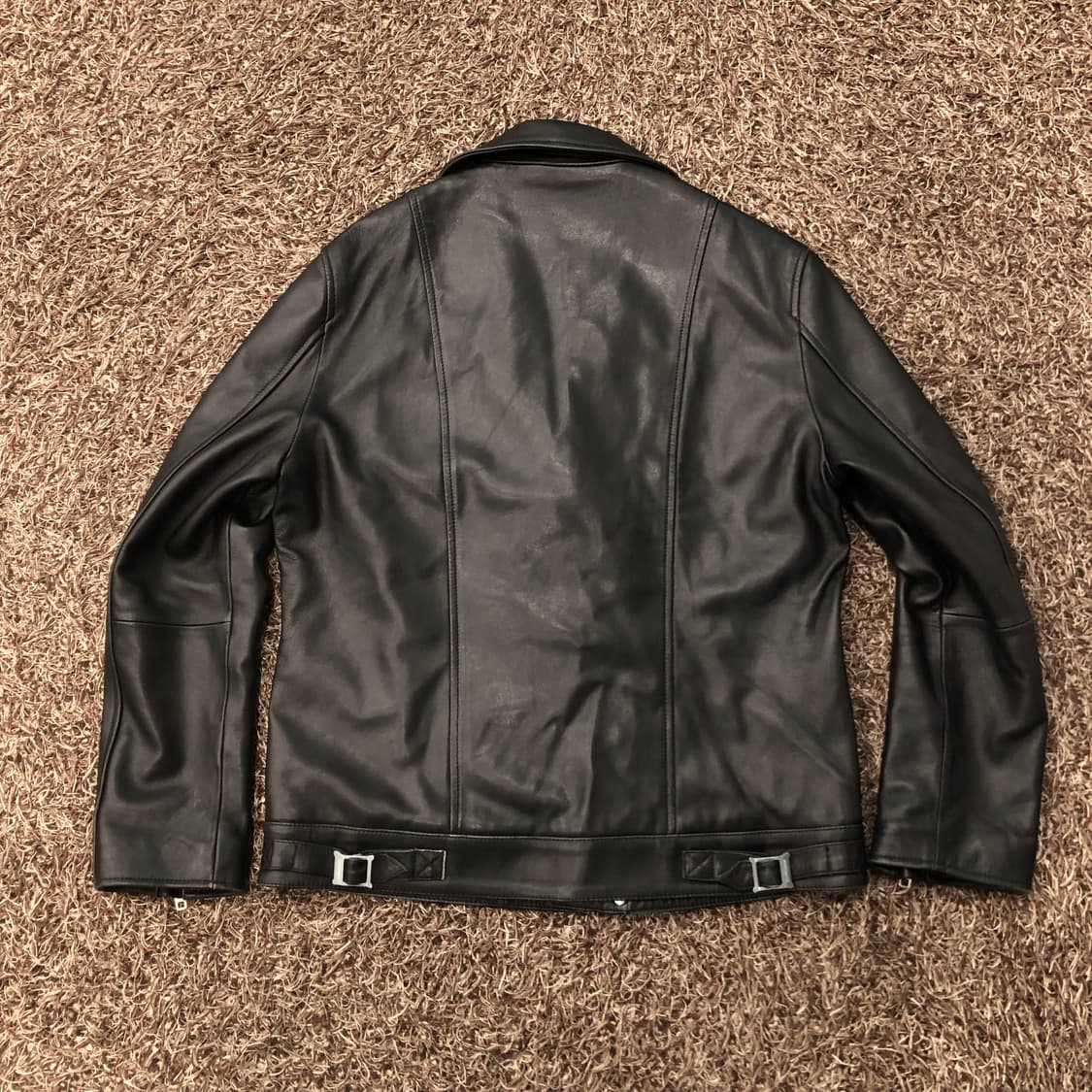 M 마하그리드 양가죽 라이더 레더 가죽 자켓 상품이미지5