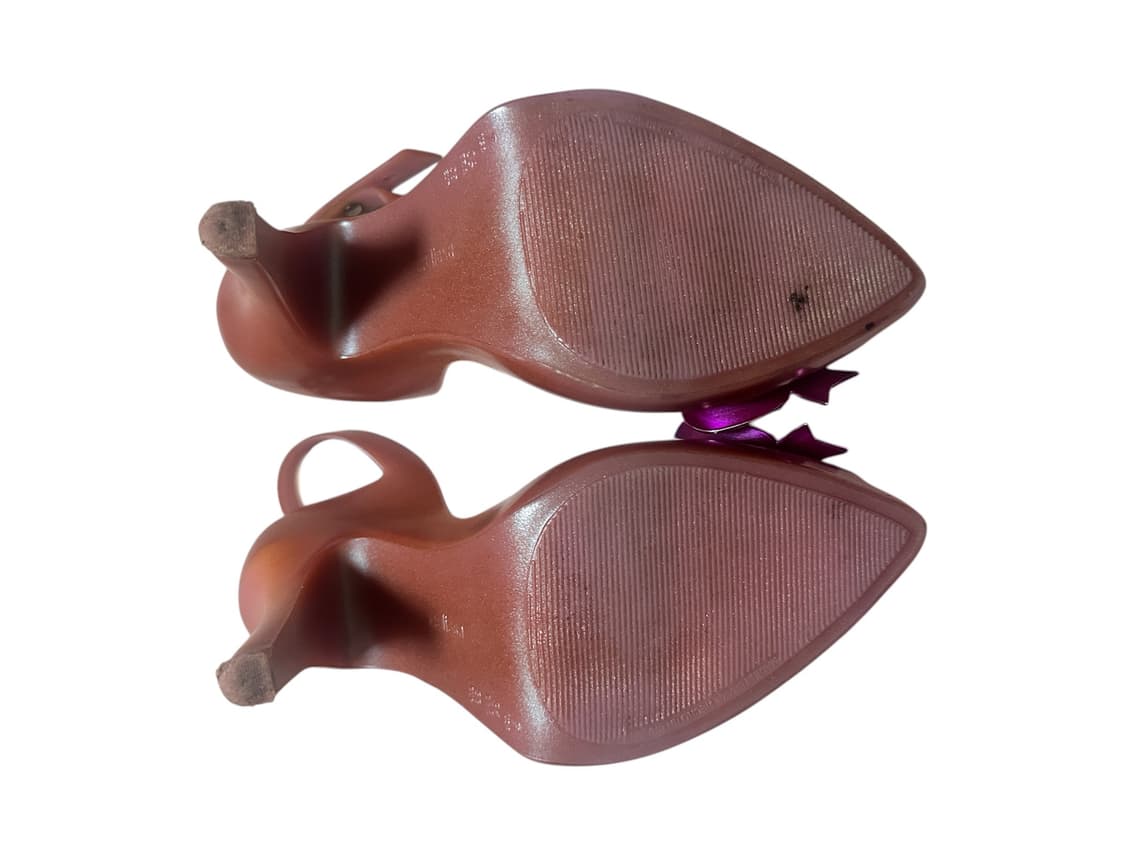 비비안웨스트우드 멜리사 y2k 갸루 리본 이리디센트 구두 상품이미지6