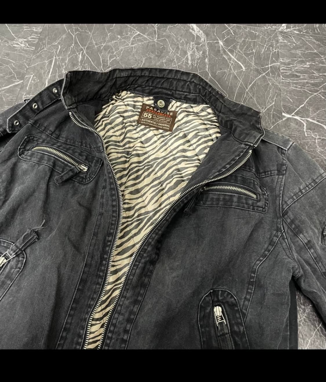 빈티지 데님 흑청자켓 구매합니다 상품이미지2