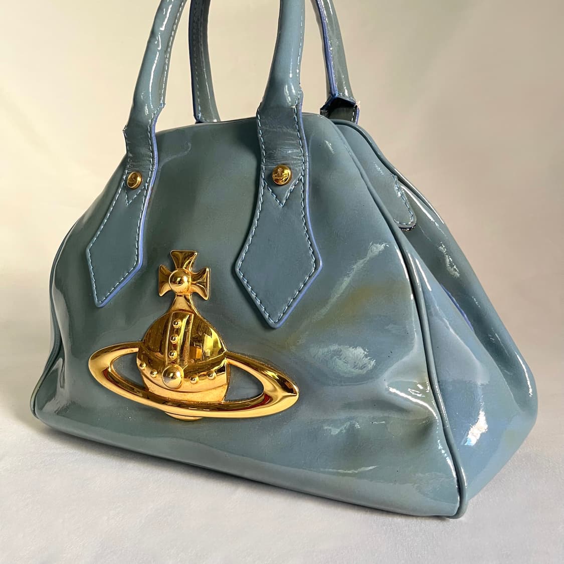 비비안웨스트우드 에나멜 ORB 백 상품이미지6