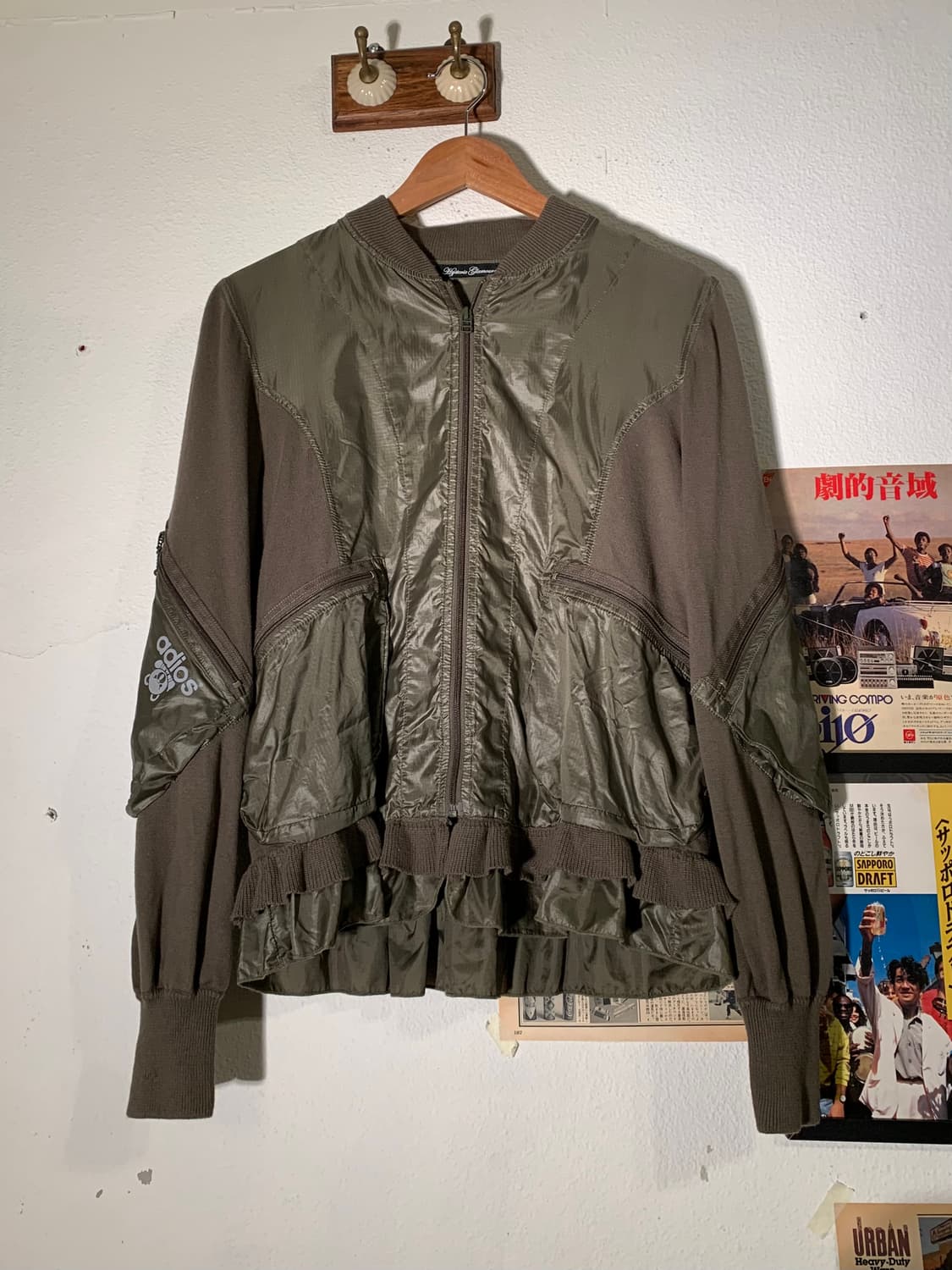 히스테릭글래머 프릴 레이스 ma 1 자켓 상품이미지1