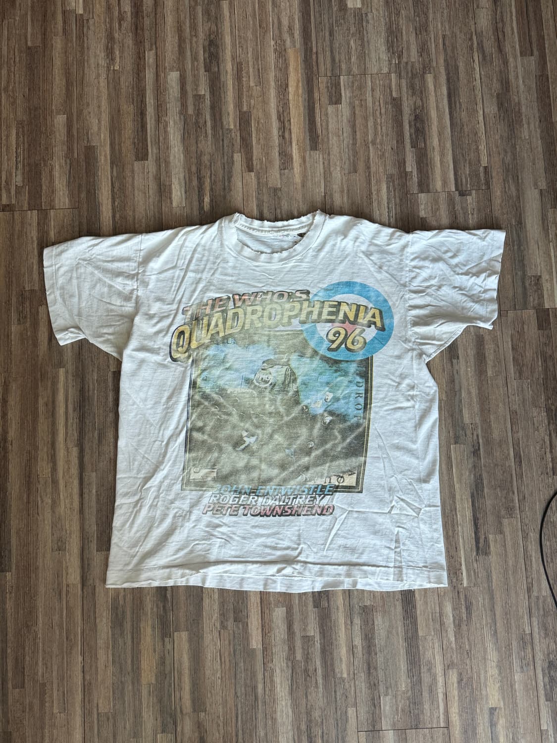 빈티지밴드티 90s the who 상품이미지1
