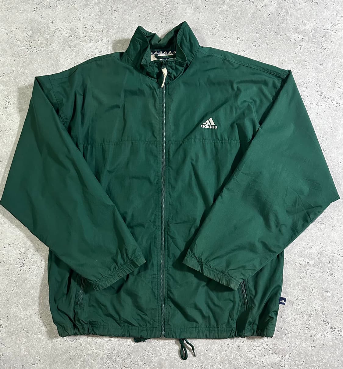 adidas 오버사이즈 딥 그린 윈드브레이커 상품이미지2