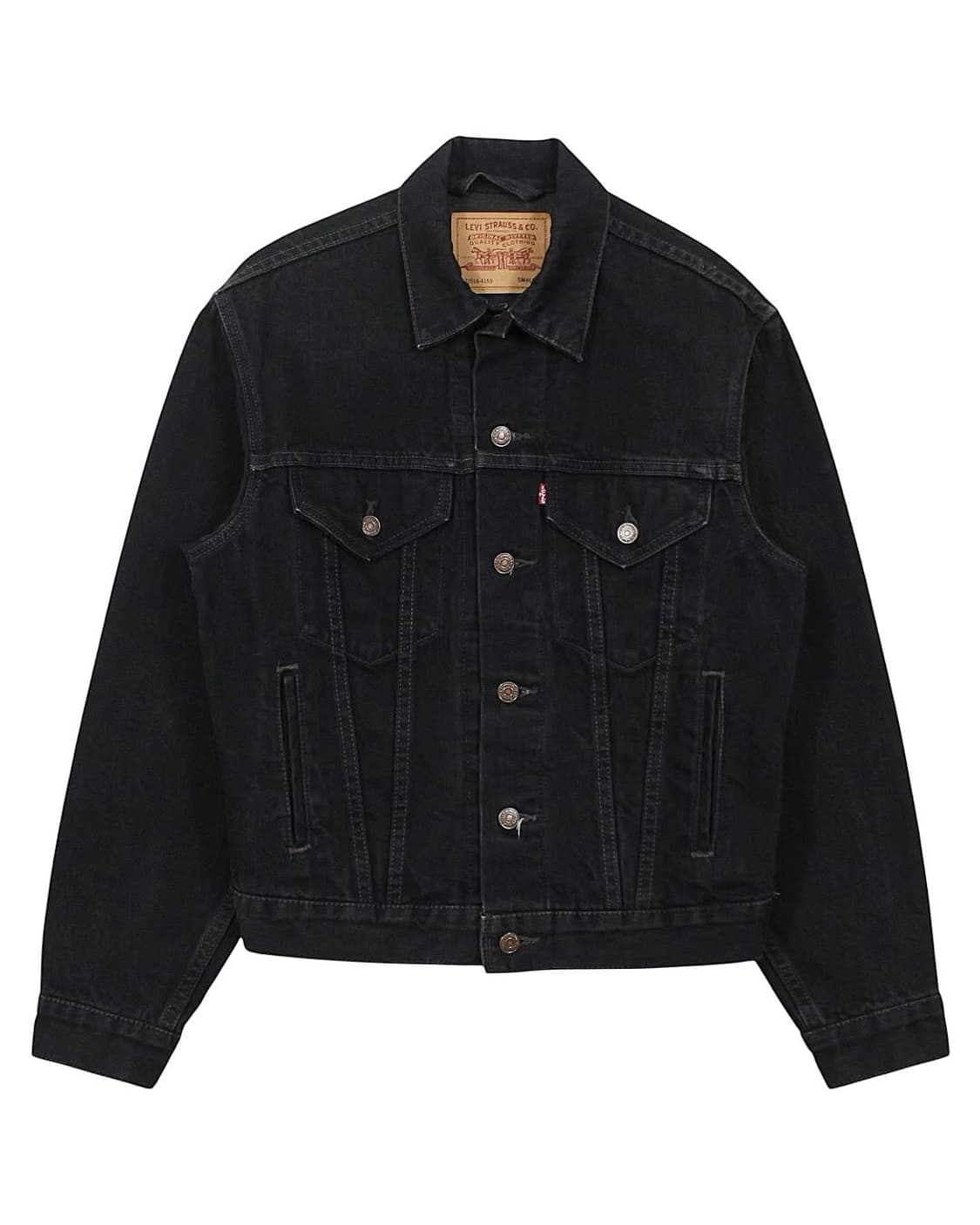 1997 USA 리바이스 70516-4159 블랙 데님 자켓 빈티지 미제 상품이미지1