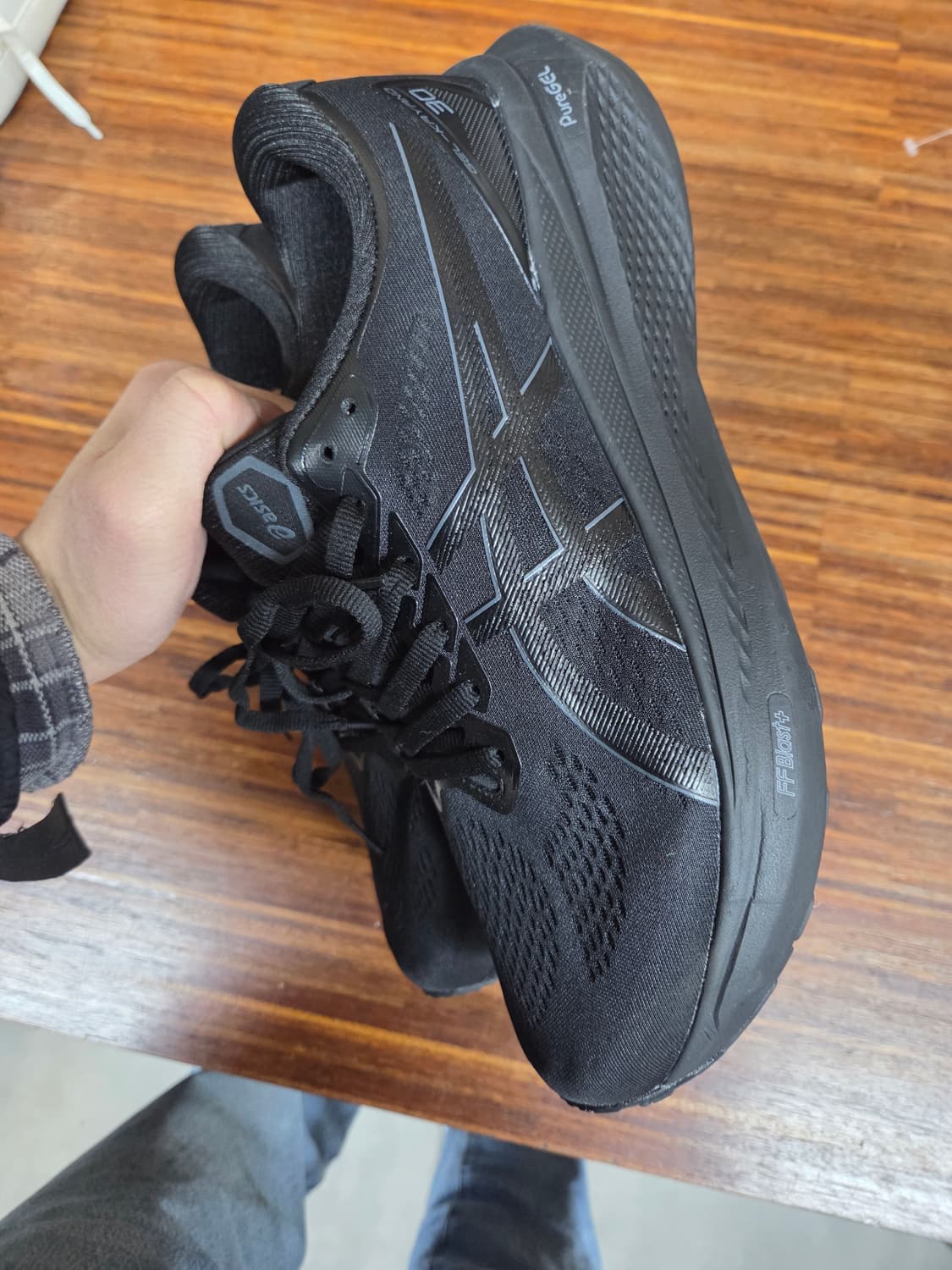 아식스 젤카야노 30 트리플블랙 290 상품이미지8